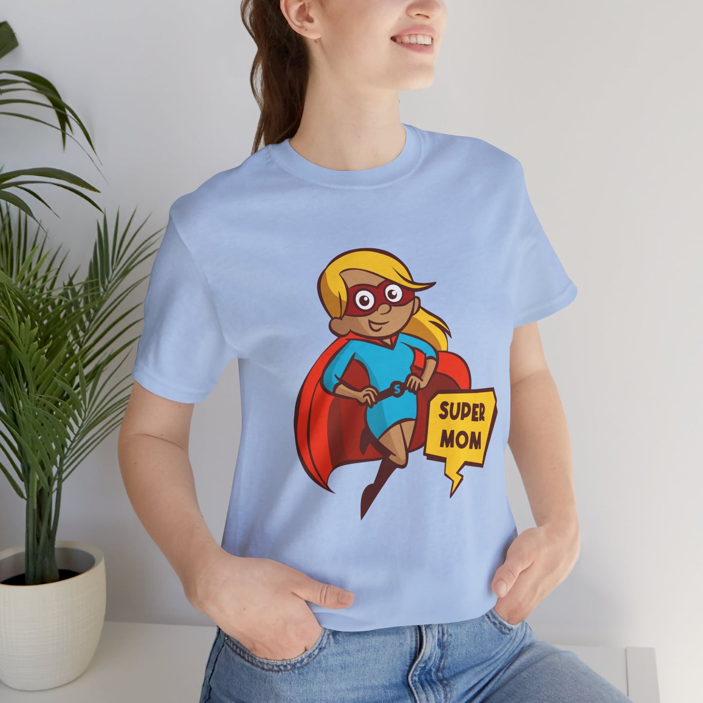 Super Mom - Unisex Jersey Short Sleeve Tee - 13068