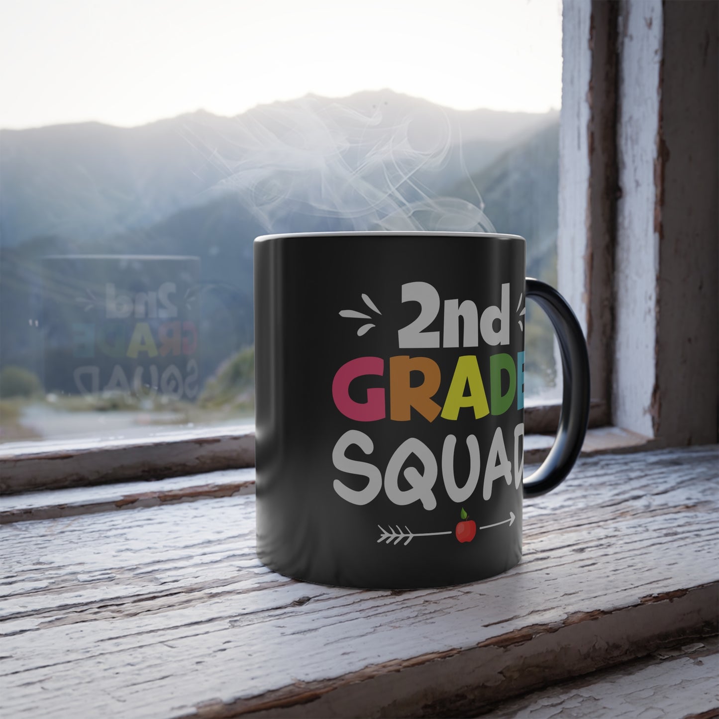 2nd Grade Squad - Color Morphing Mug, 11oz - 13444