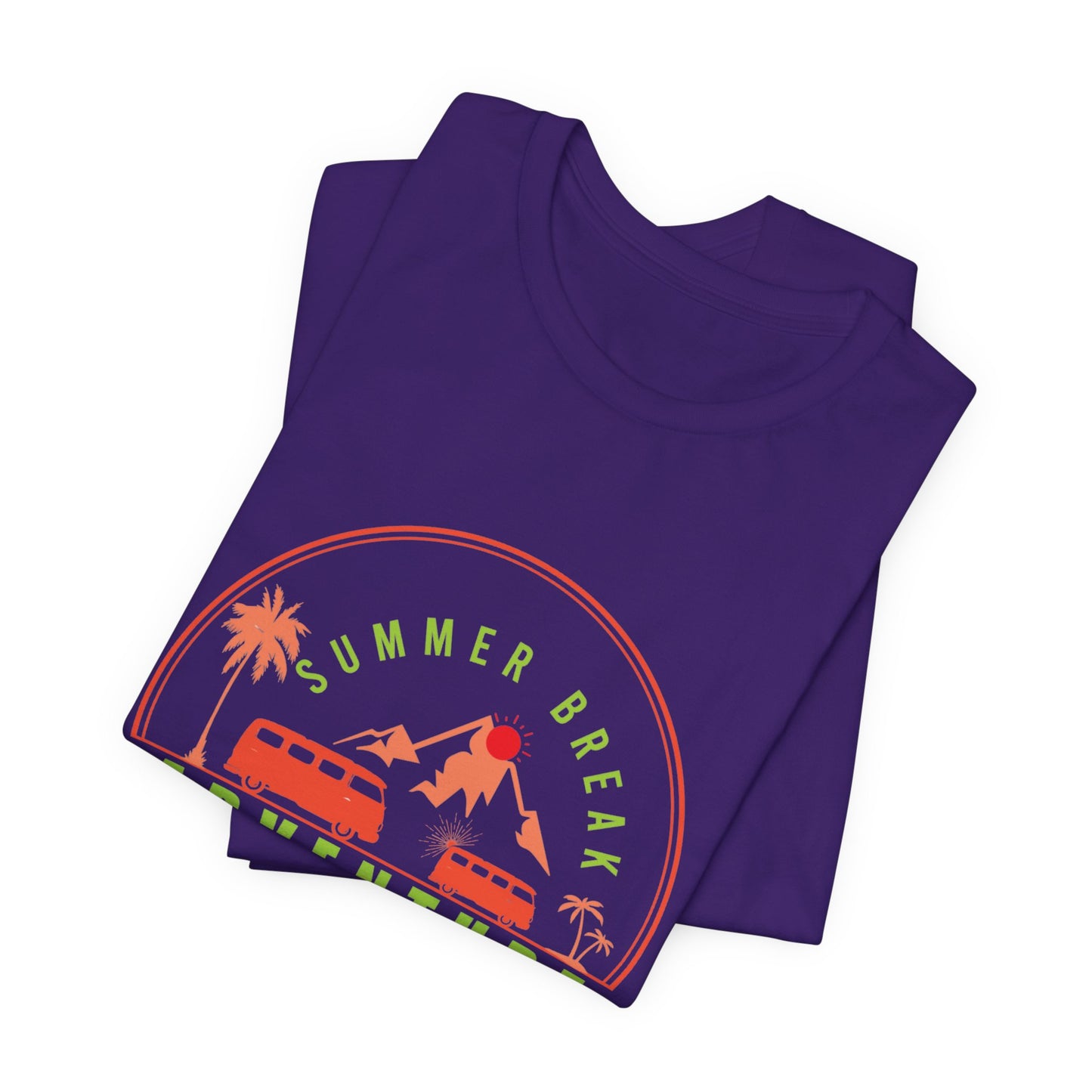 Summer Break, Adventure Camp - Unisex Jersey Short Sleeve Tee - 13097