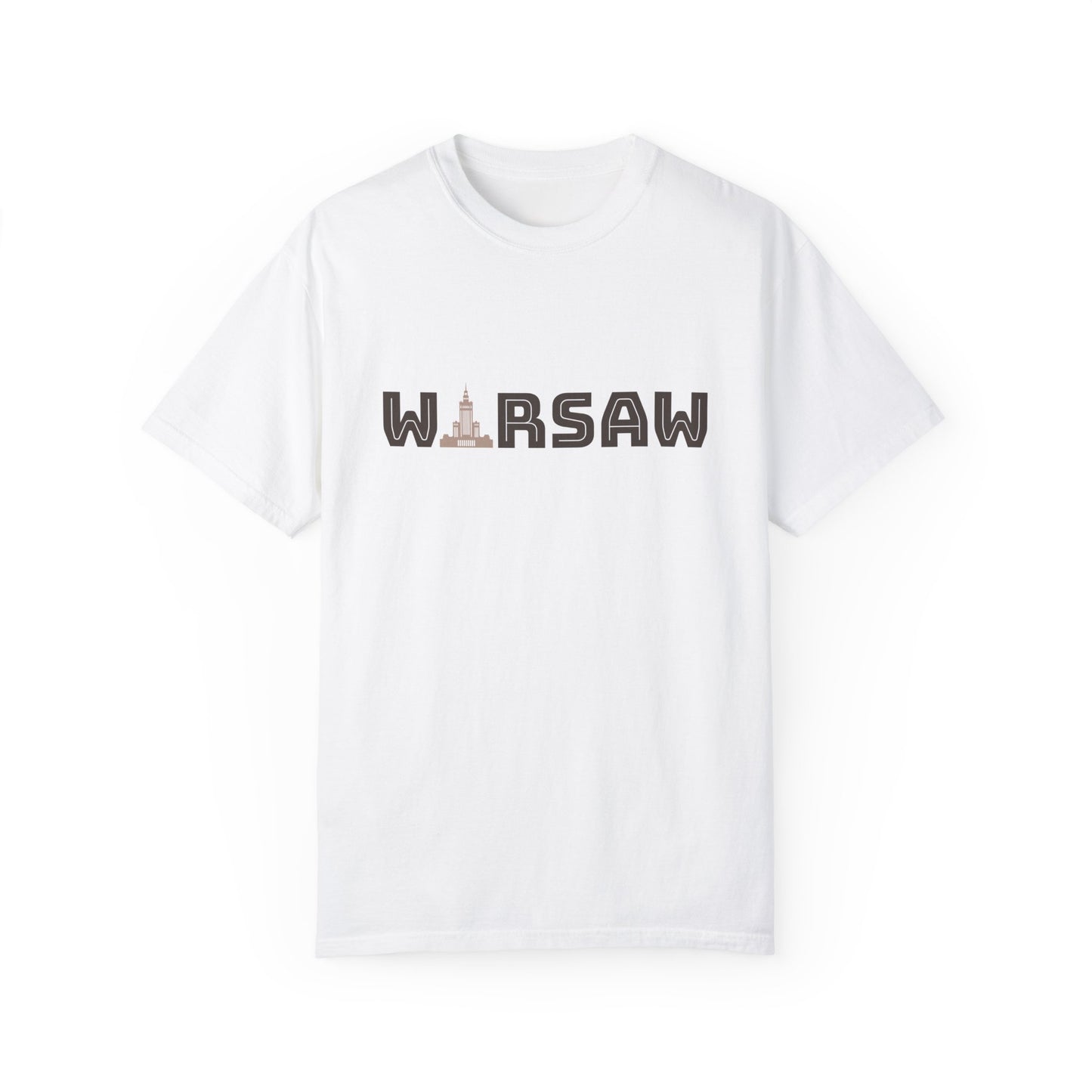 Warsaw City Graphic Unisex T-Shirt – Perfect for Travelers and Locals - 12141