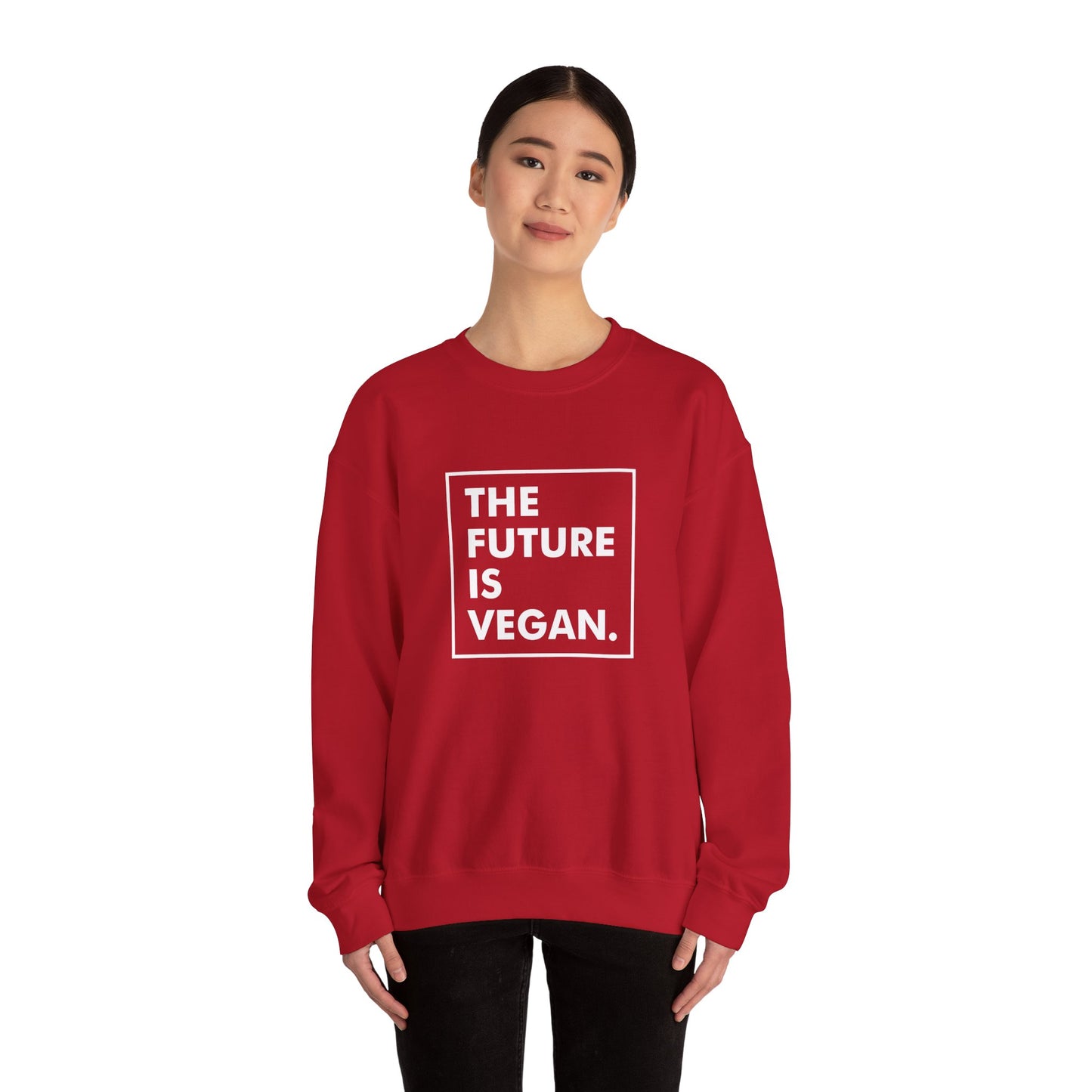 The Future is Vegan - Unisex Heavy Blend™ Crewneck Sweatshirt