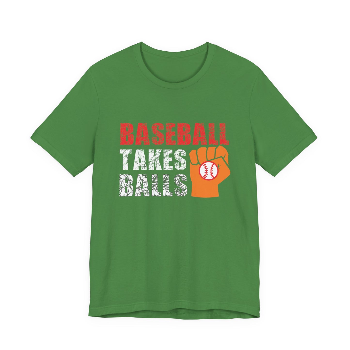Baseball Takes Balls - Unisex Jersey Short Sleeve Tee - 13908