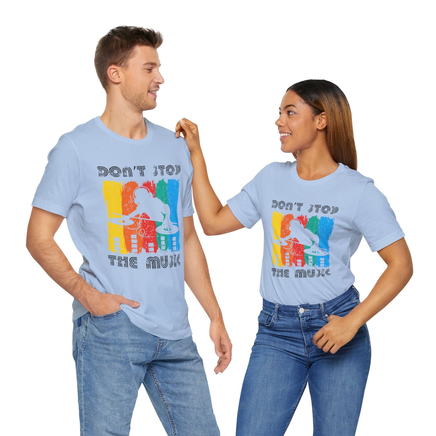 Don't Stop The Music - Unisex Jersey Short Sleeve Tee