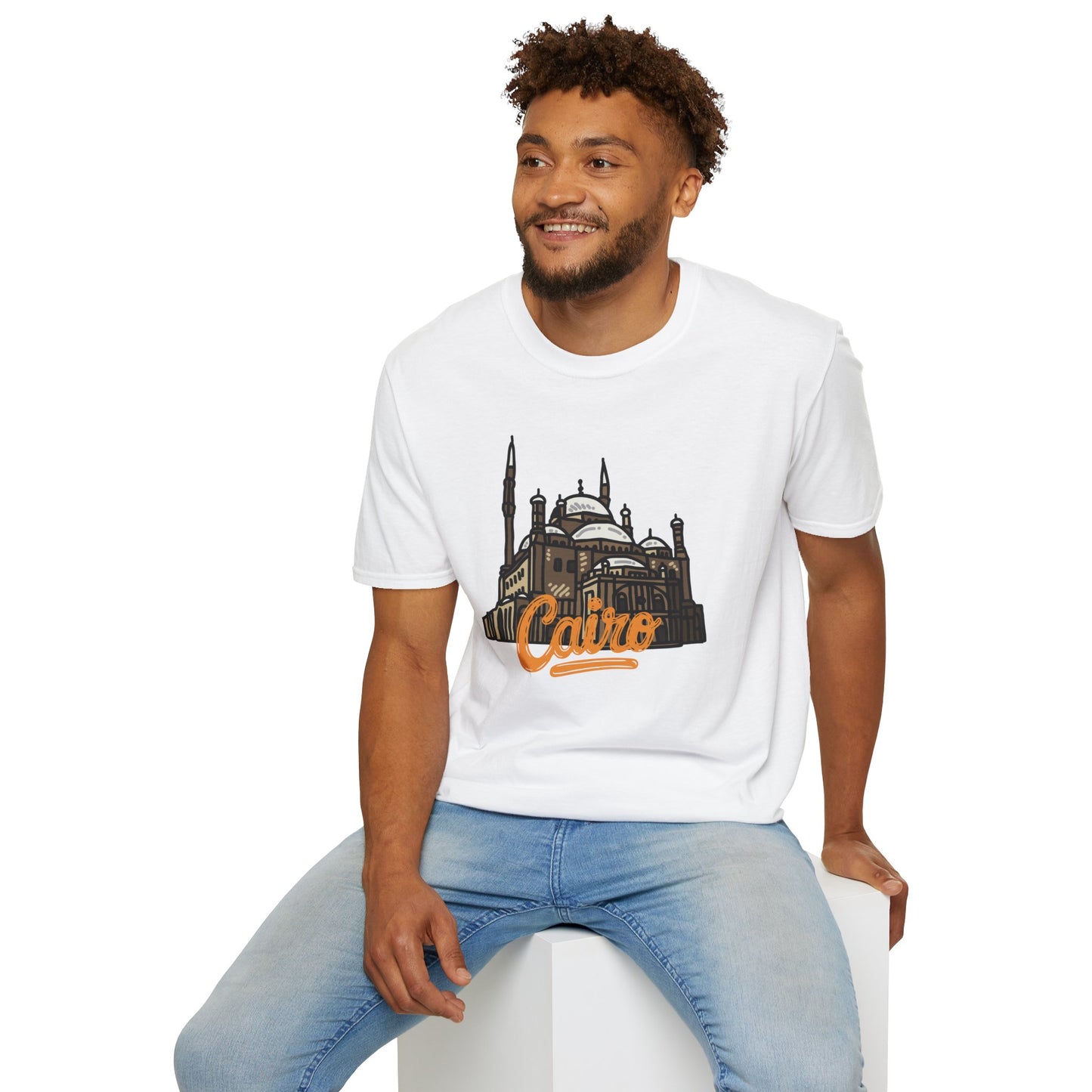 Cairo Unisex Softstyle T-Shirt – Perfect for Travelers and City Lovers - 12088