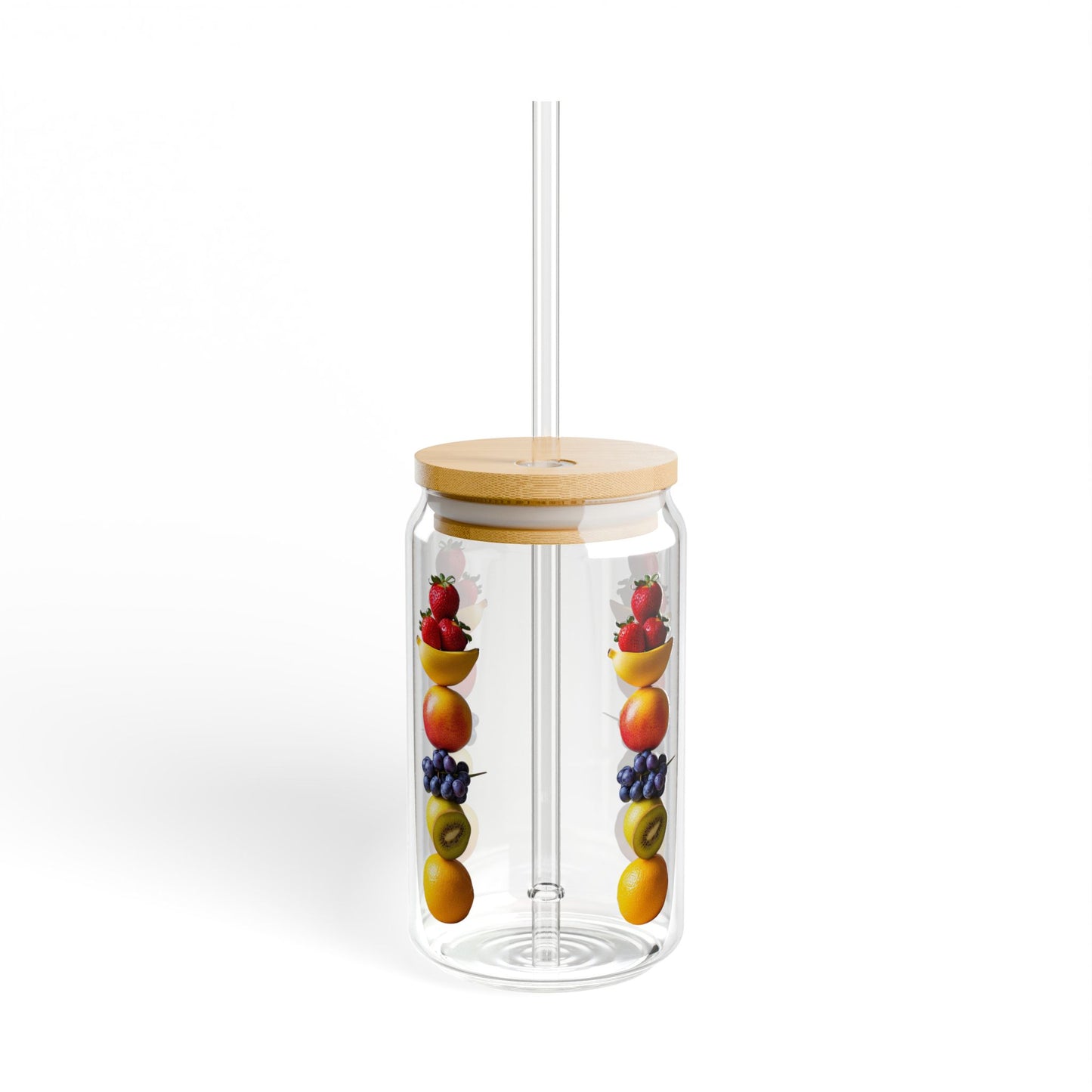 Nature's Candy in Every Bite,  Customizable - Sipper Glass, 16oz