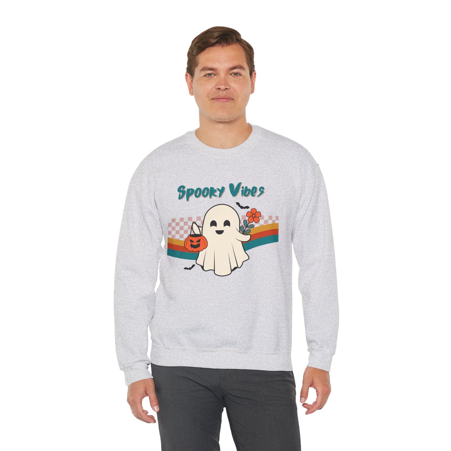 Spooky Vibes - Unisex Heavy Blend™ Crewneck Sweatshirt