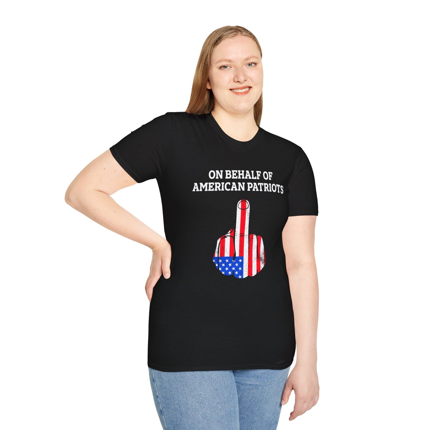 Patriotic Graphic Tee, Funny T-Shirt for Freedom Lovers, Gift for Veterans, Independence Day Wear, Casual Everyday Style - 13653