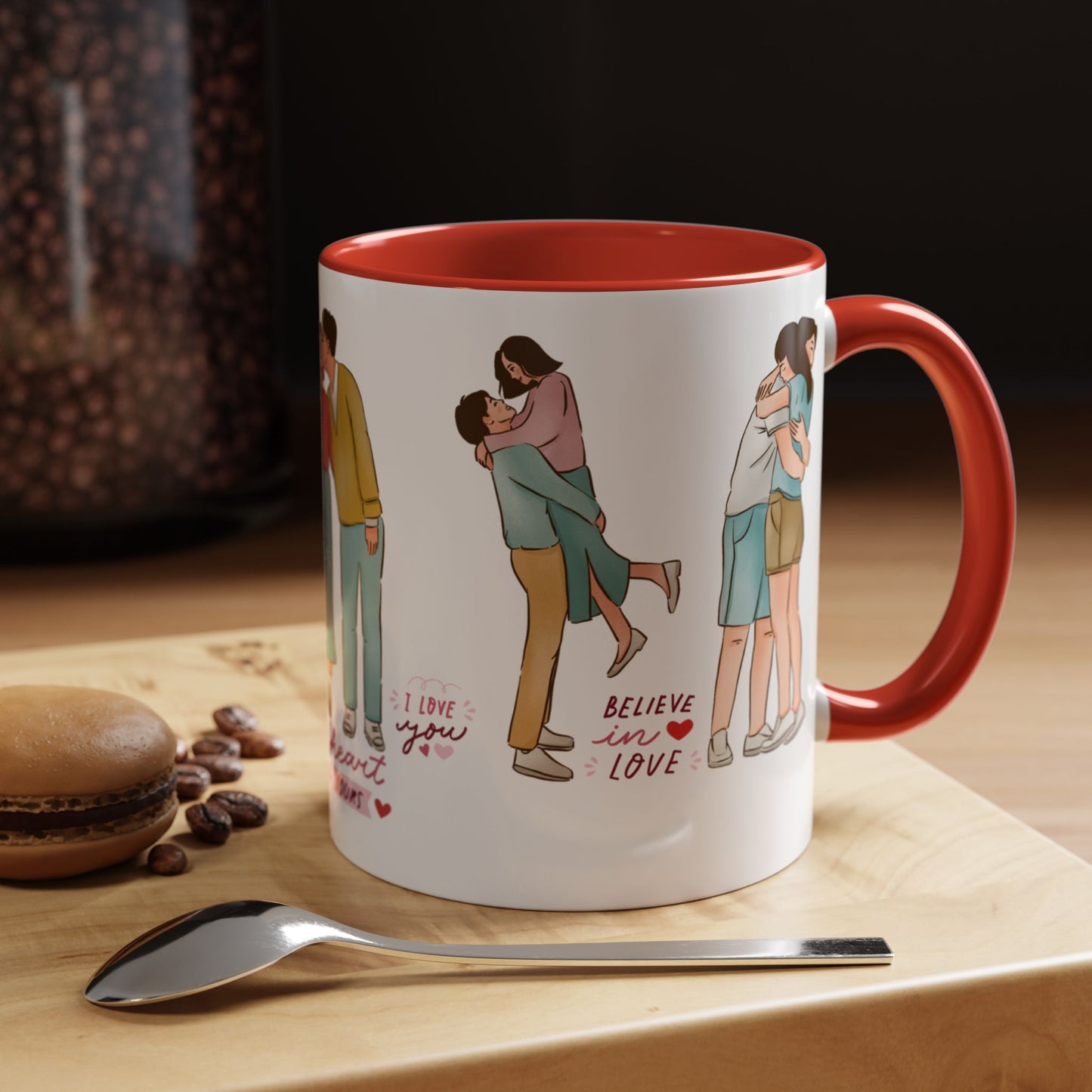 My Heart is Yours - Accent Coffee Mug (11, 15oz) - 11576