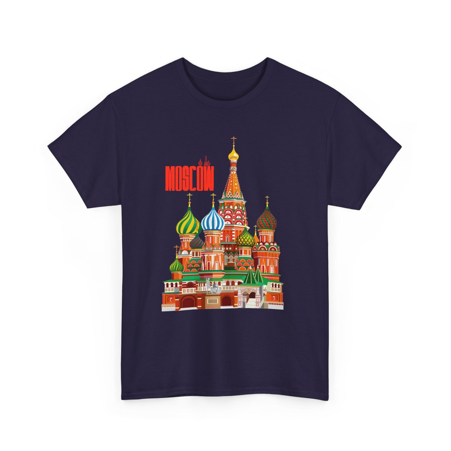 Moscow Graphic Unisex Heavy Cotton Tee - 12050