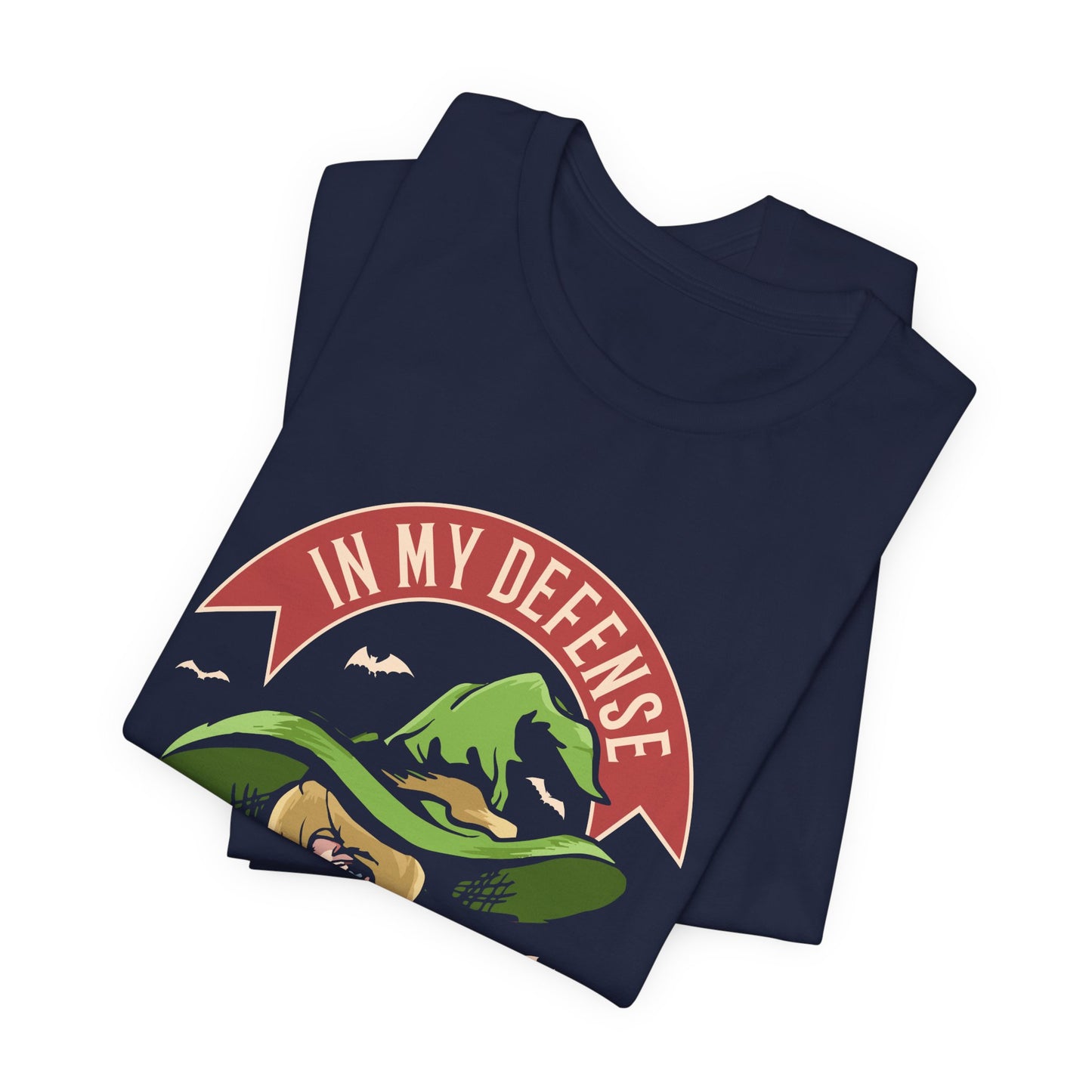 Halloween: In My Defense, The Moon Was Full - Unisex Jersey Short Sleeve Tee - 12923