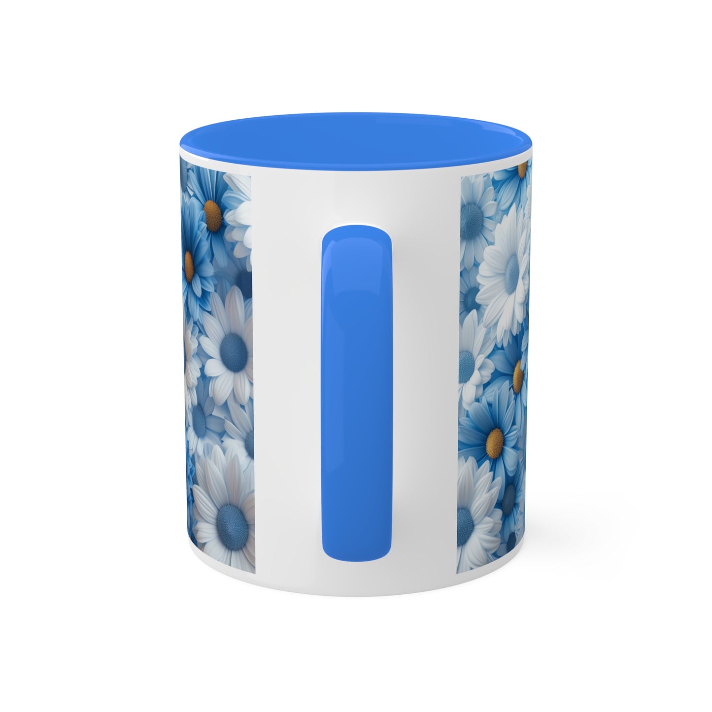 Peaceful blue blossoms - Colorful Mugs, 11oz