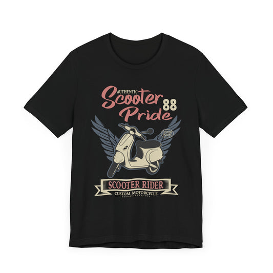 Authentic Scooter Pride - Unisex Jersey Short Sleeve Tee - 13300
