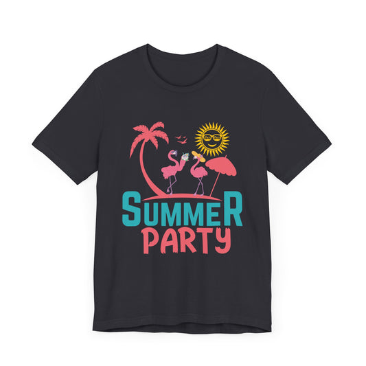 Summer Party - Unisex Jersey Short Sleeve Tee - 13087