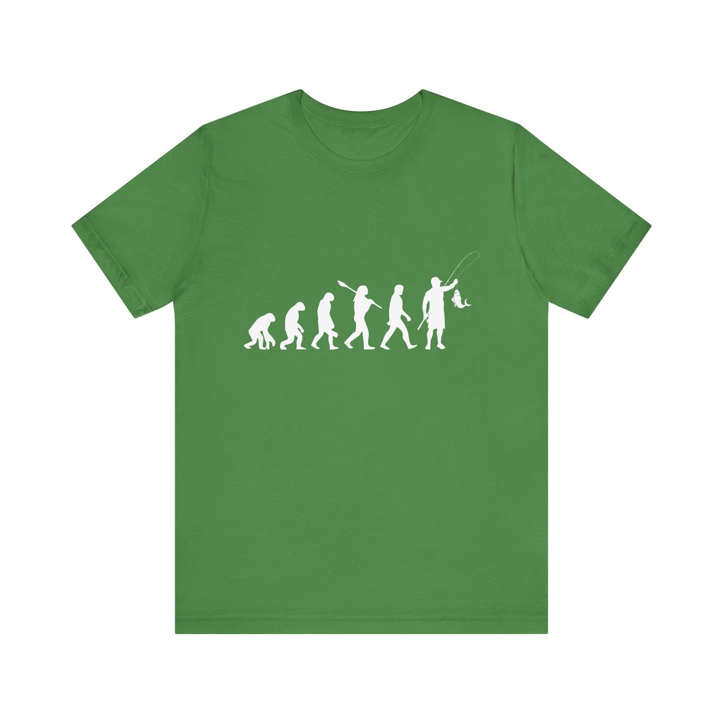 Fishing:  The Evolution of Angling - Unisex Jersey Short Sleeve Tee - 14134