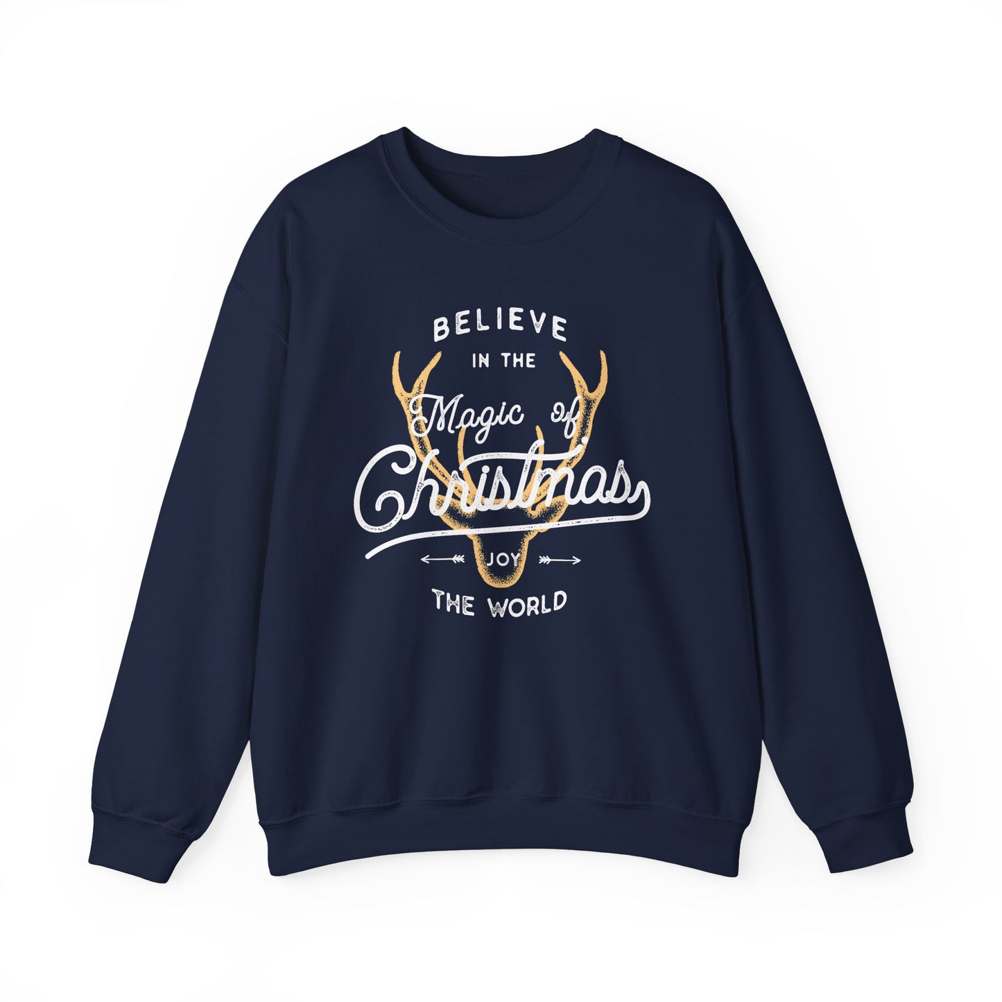 Believe In The Magic Of Christmas - Unisex Heavy Blend™ Crewneck Sweatshirt