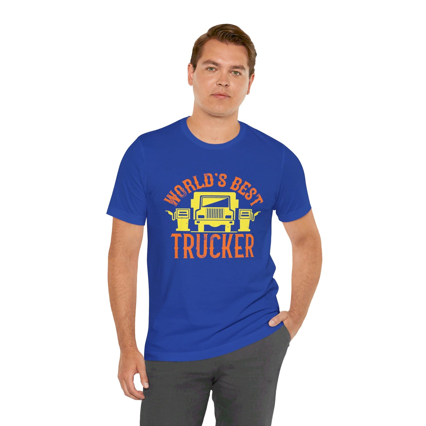 World’s Best Truck Driver - Unisex Jersey Short Sleeve Tee