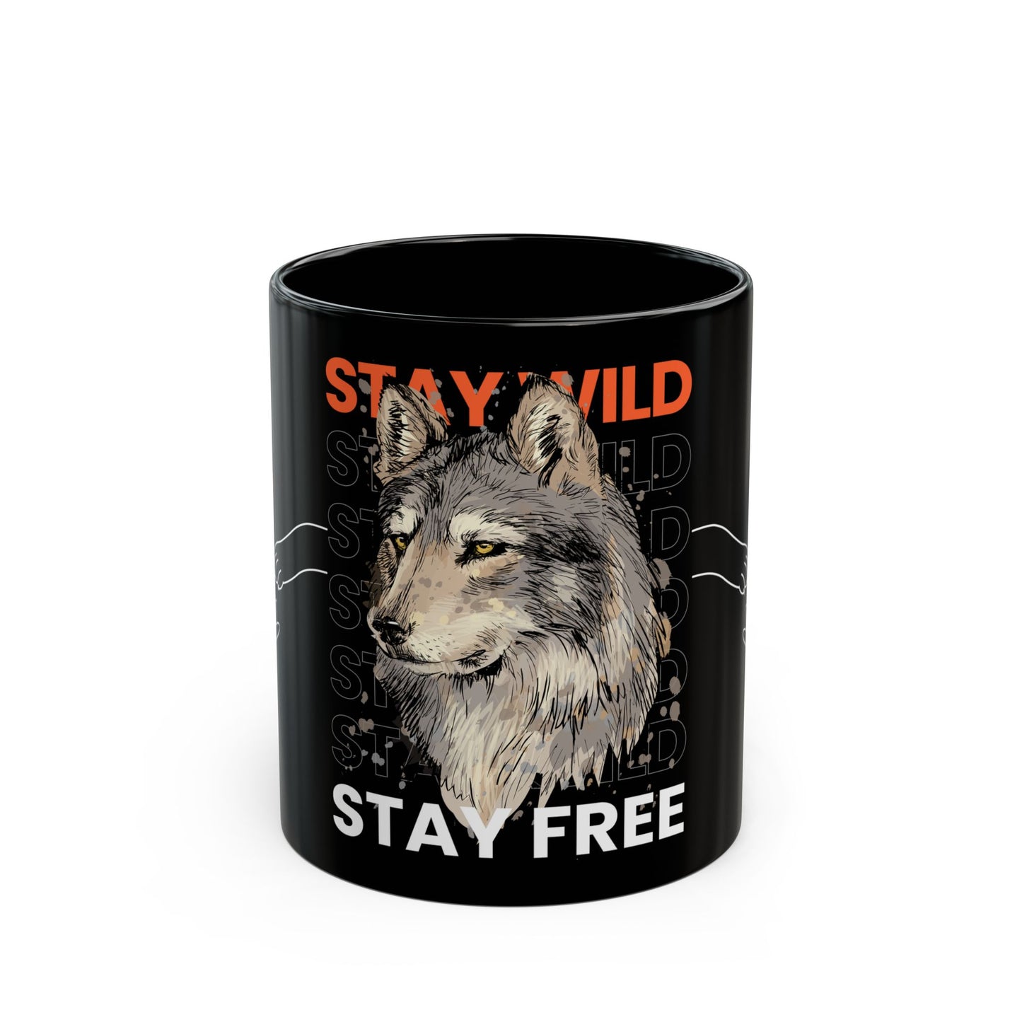 Stay Wild, Stay Free - Black Mug (11oz, 15oz)