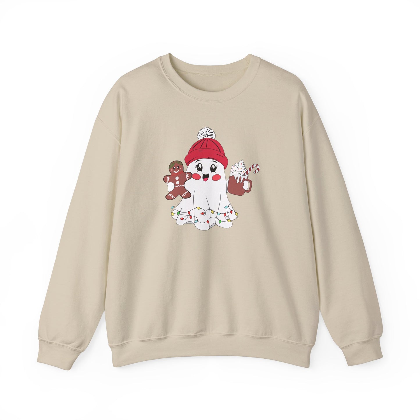 Christmas Ghost - Unisex Heavy Blend™ Crewneck Sweatshirt - 10394