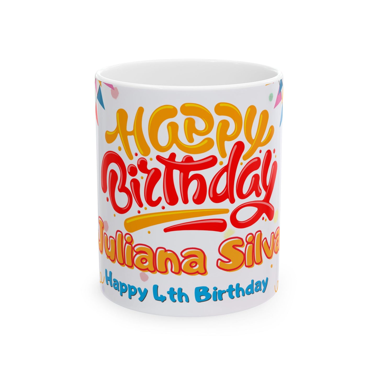 Personalized Birthday Mug, Custom Gift for Birthdays, 11oz, 15oz, Fun Celebration Cup, Festive Party Drinkware - 13982