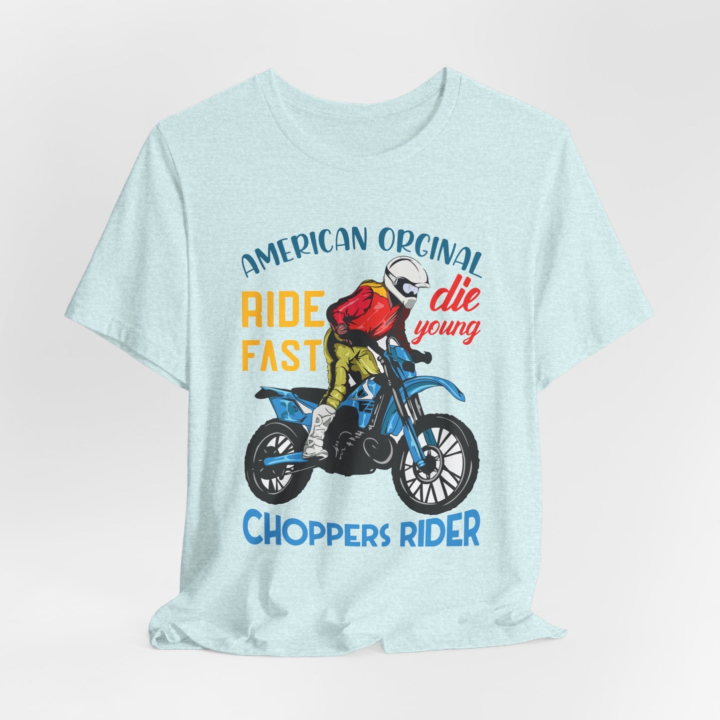 American Original,  Choppers Rider - Unisex Jersey Short Sleeve Tee - 13561