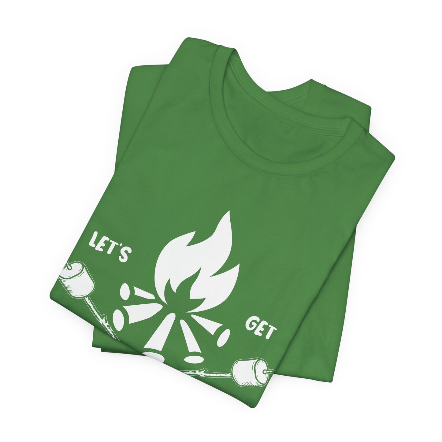 Camping: Let's Get Toasted - Unisex Jersey Short Sleeve Tee