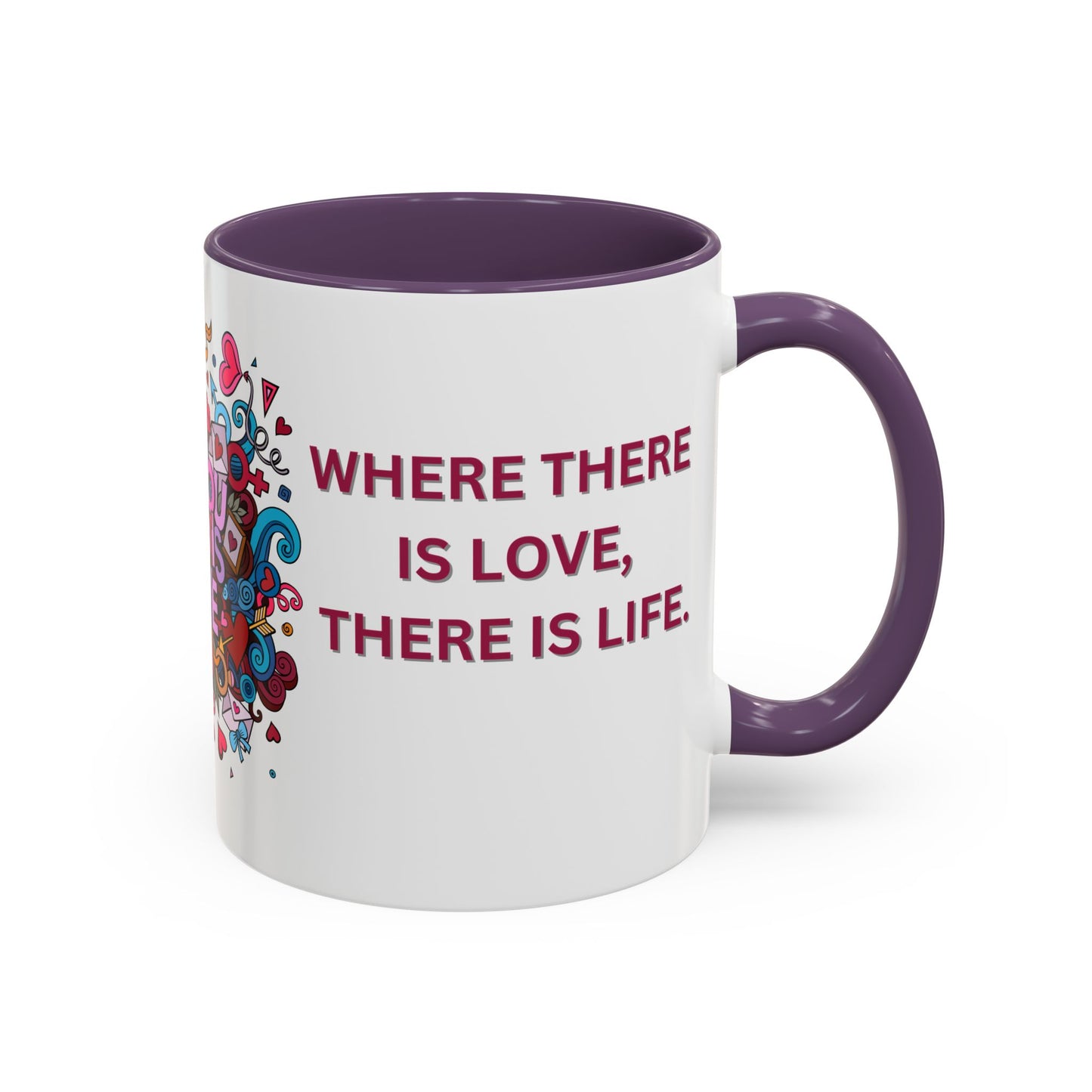All You Need is Love - Accent Coffee Mug (11, 15oz) - 11430