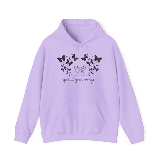 Butterfly, Spread Your Wings -  Unisex Heavy Blend™ Hooded Sweatshirt