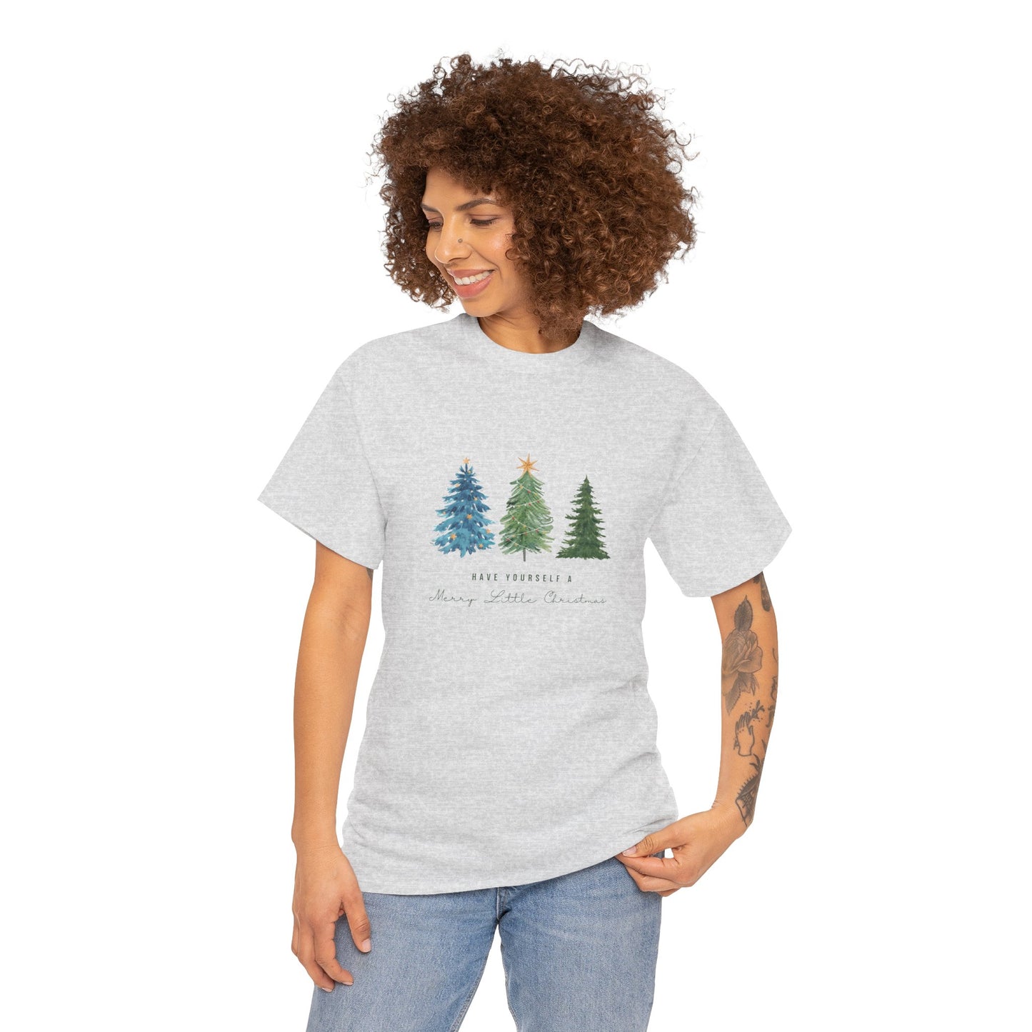 Have Yourself A Merry Little Christmas - Unisex Heavy Cotton Tee - 10201