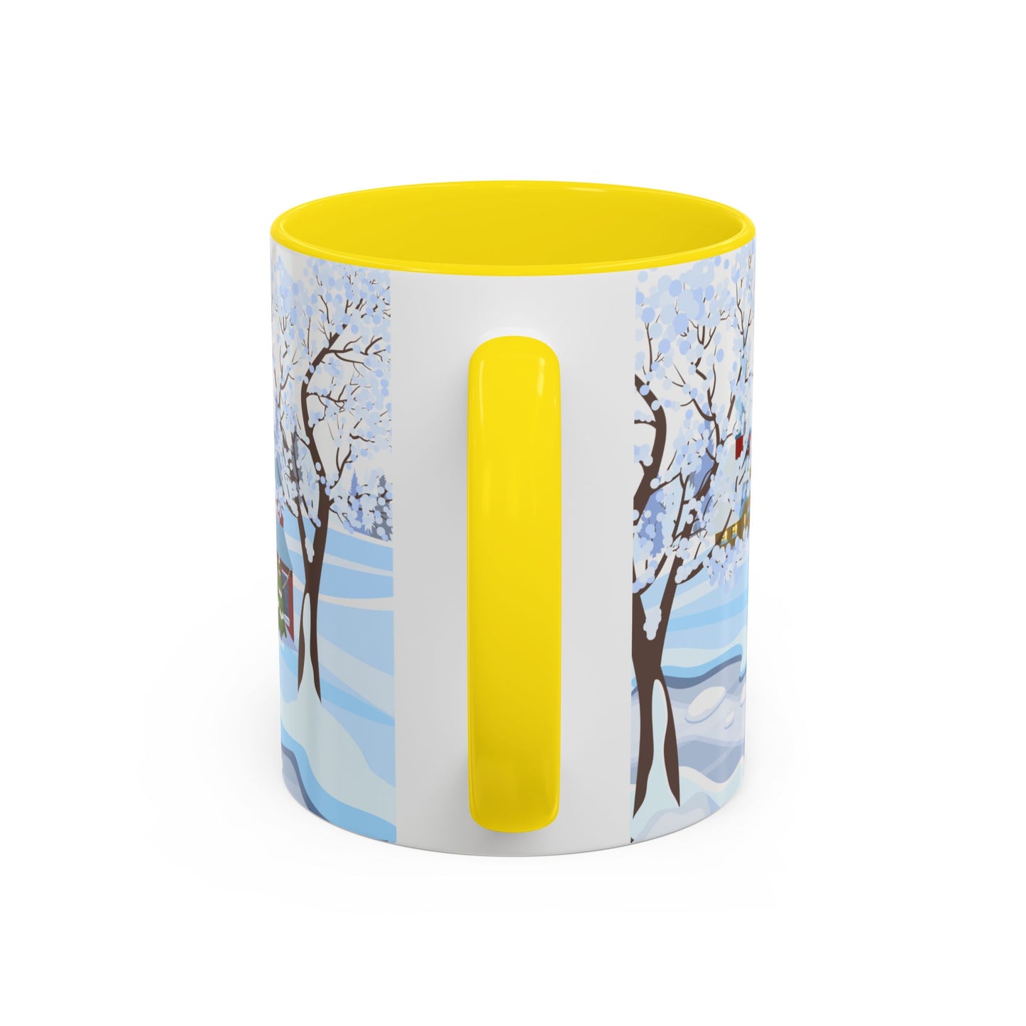 Winter Day Outside - Accent Coffee Mug (11, 15oz) - 10453