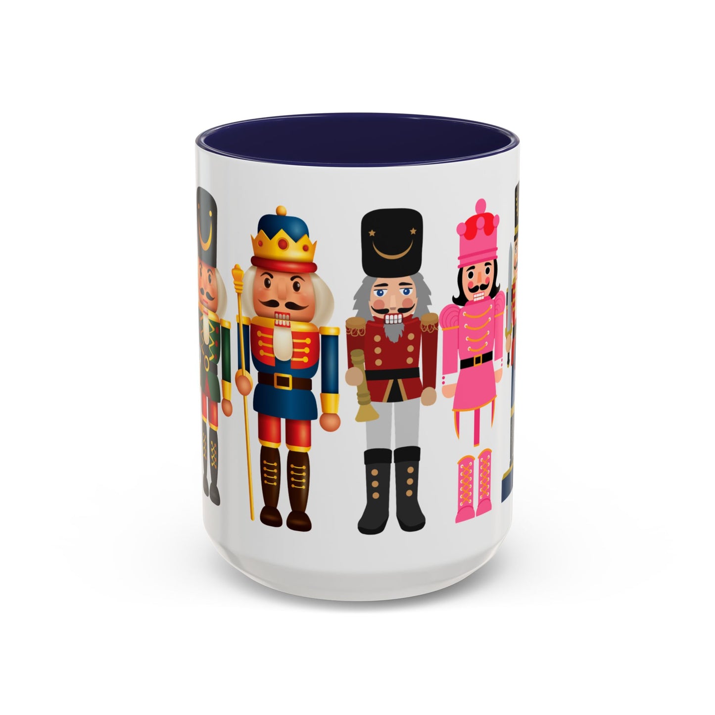 Christmas Nutcrackers - Accent Coffee Mug (11, 15oz) - 10361