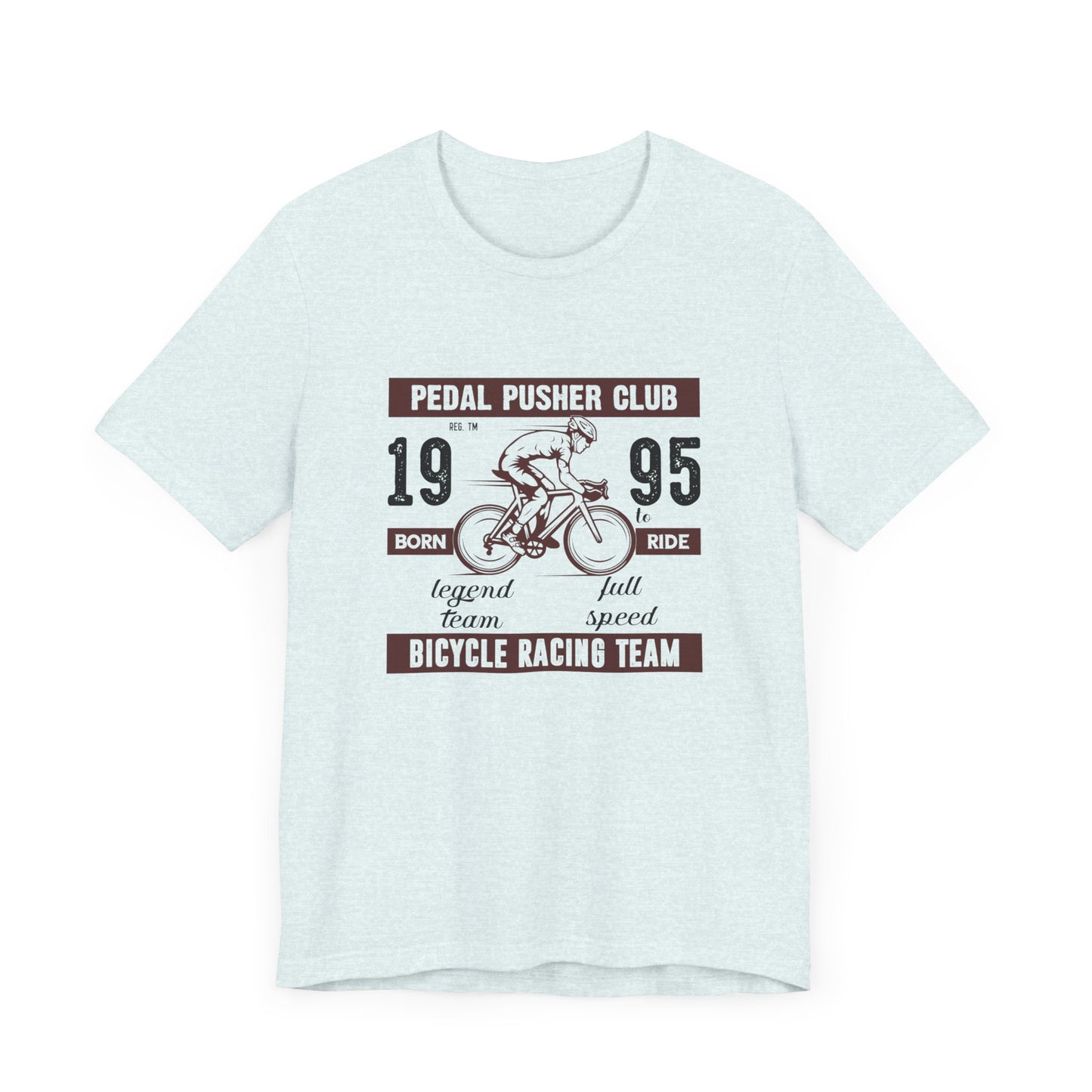 Bicycle: Pedal Pusher Club - Unisex Jersey Short Sleeve Tee