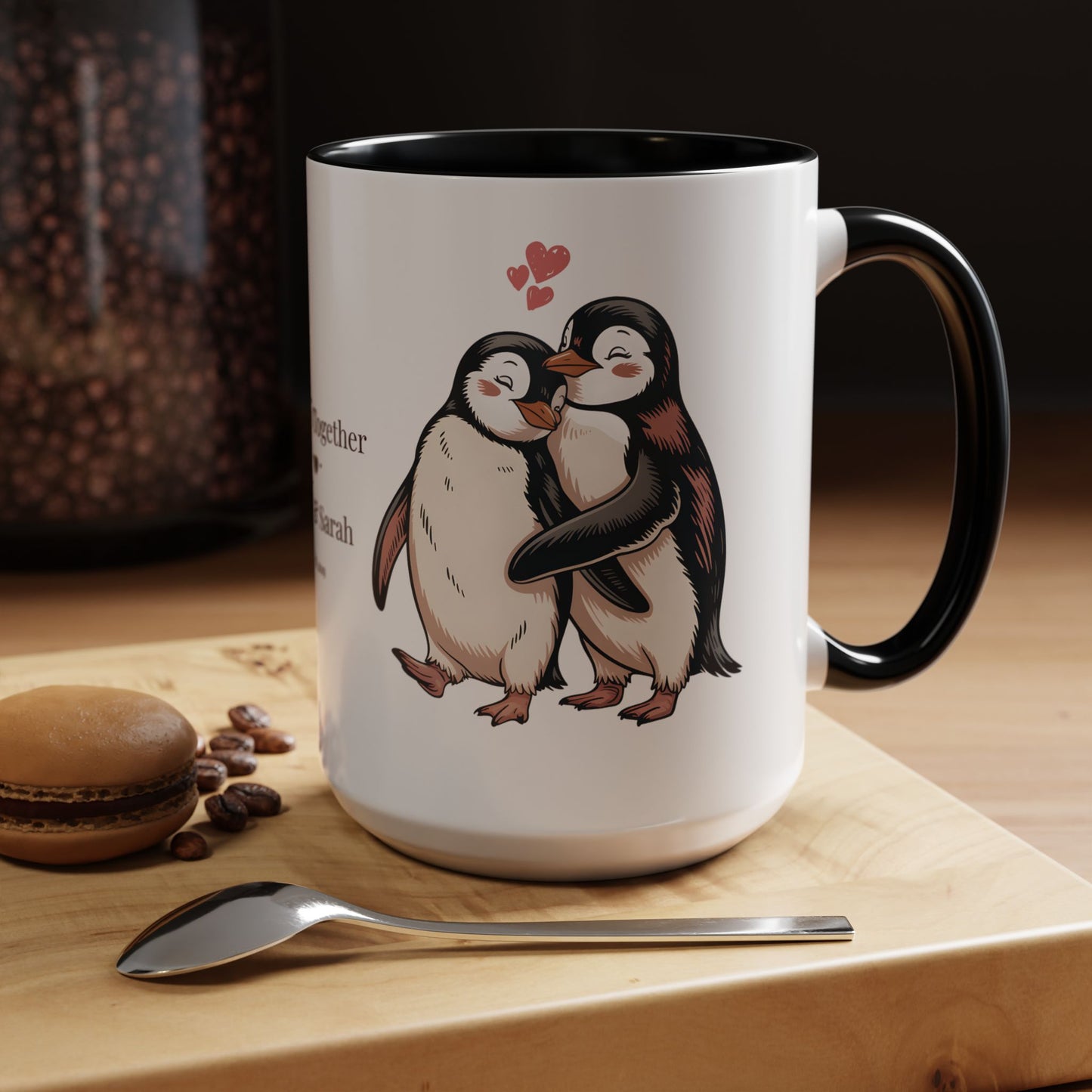Love You More – Personalized Valentine’s Coffee Mug | Custom Romantic Gift —  (11/15 oz) - 14743