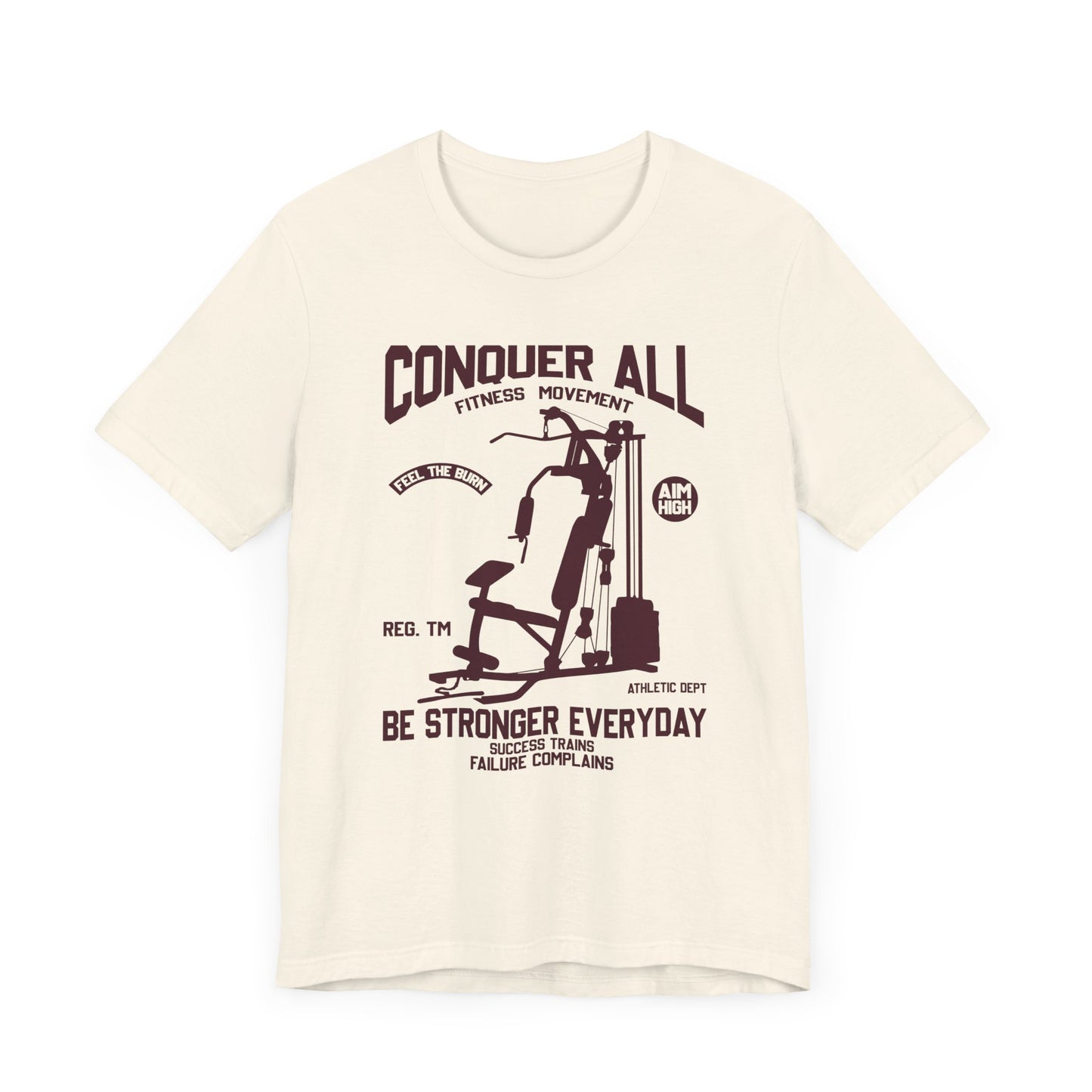 Gym: Be Stronger Every Day - Unisex Jersey Short Sleeve Tee