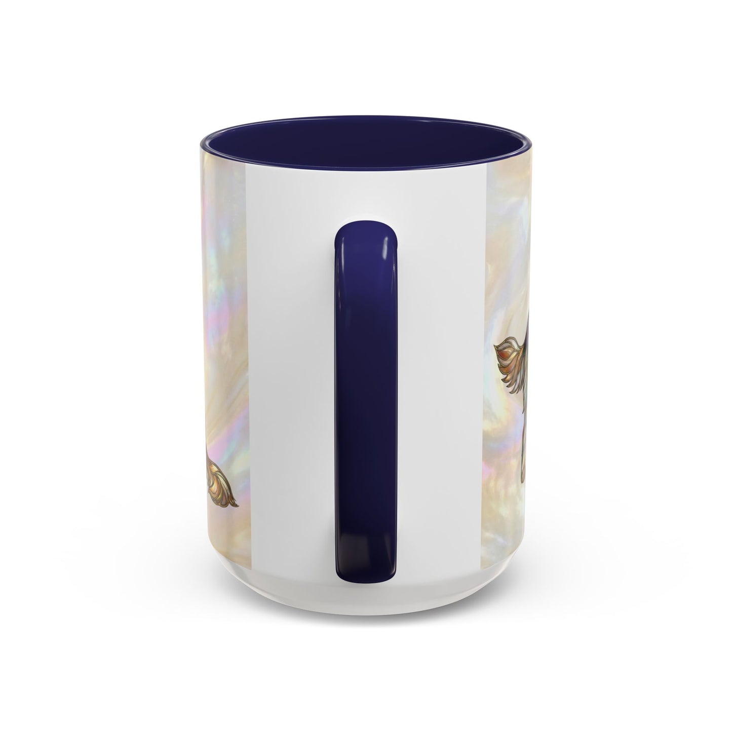 Personalized Golden Retriever Coffee Mug - Stained Glass Design 11/15oz - 14534