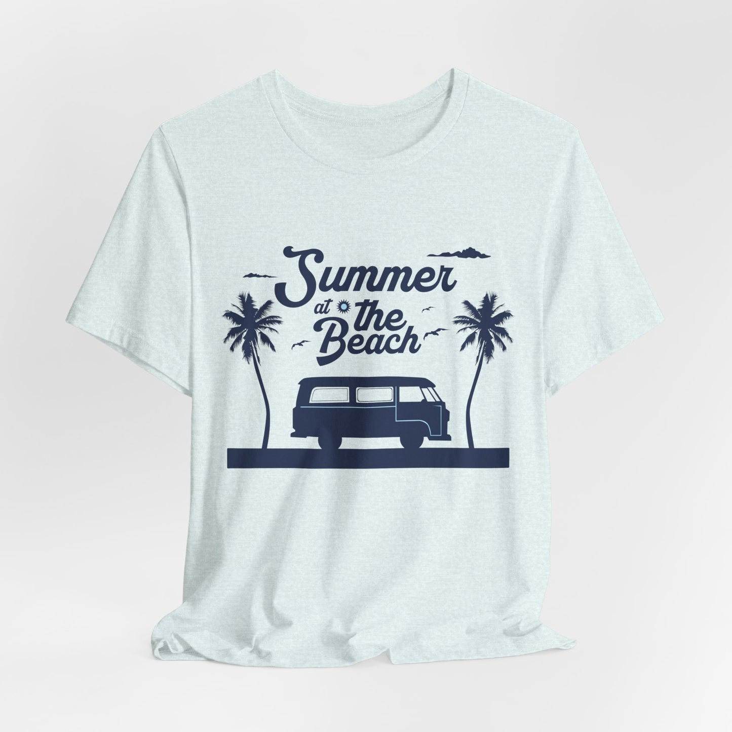 Summer At The Beach - Unisex Jersey Short Sleeve Tee