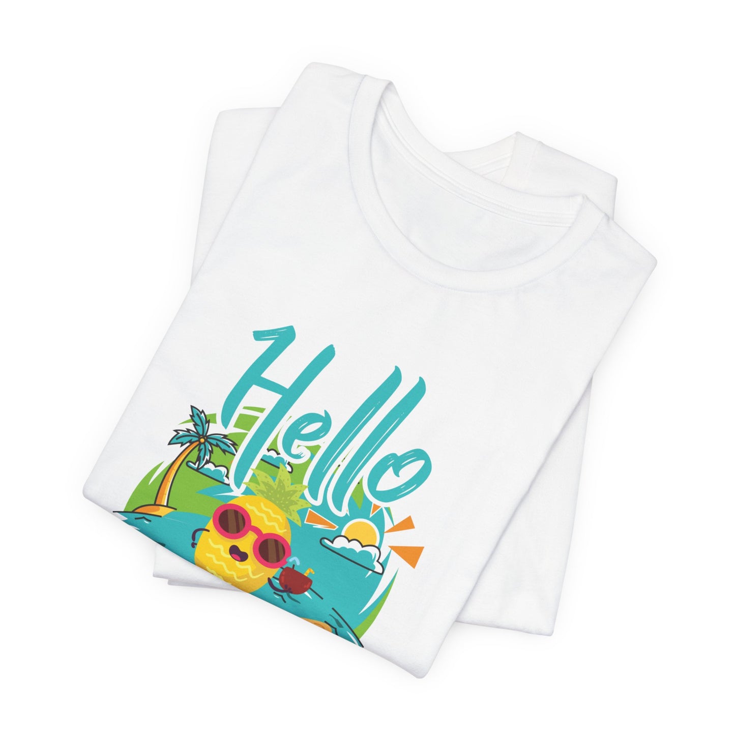 Hello Summer - Unisex Jersey Short Sleeve Tee