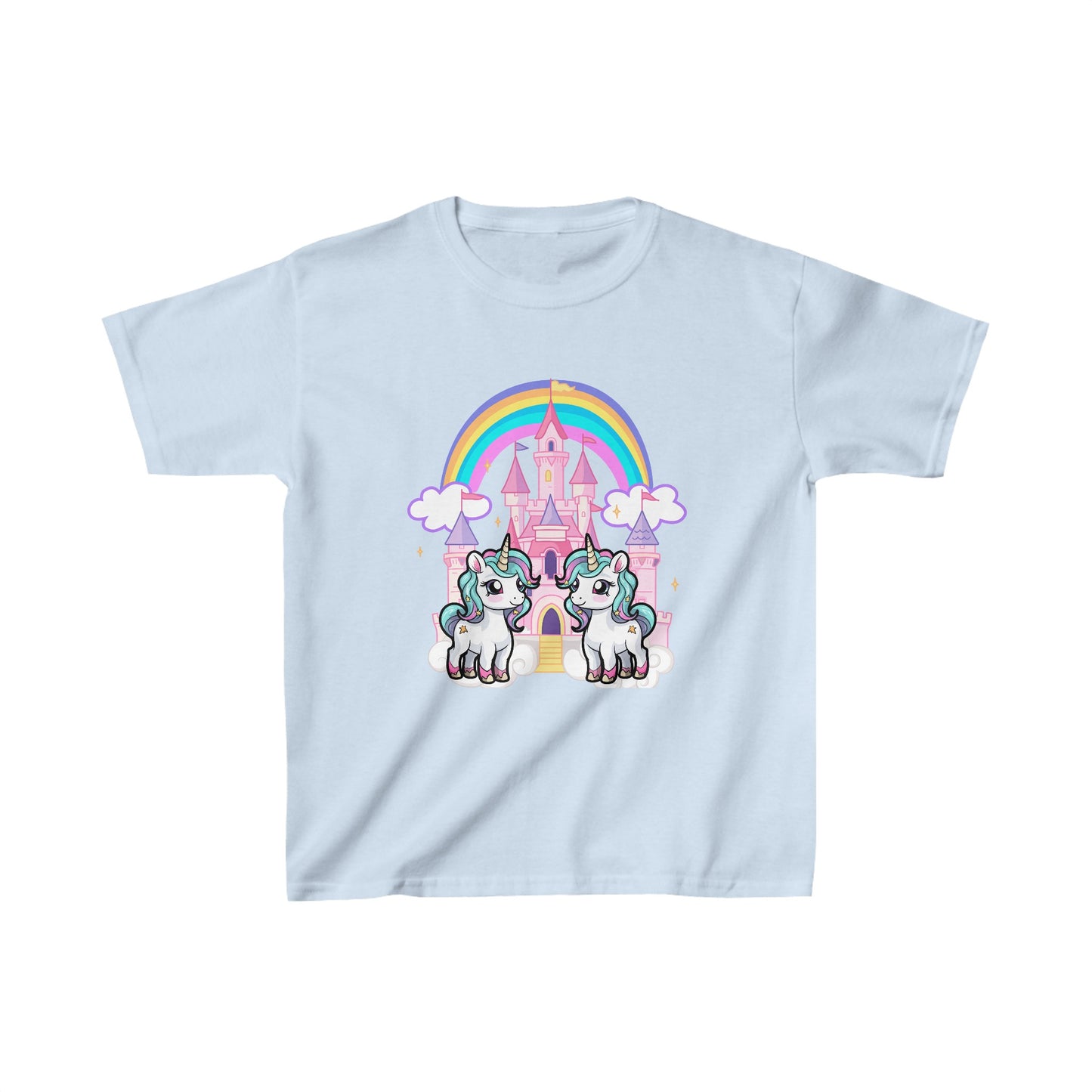 Unicorns: The Stars of Fairy Tales - Kids Heavy Cotton™ Tee