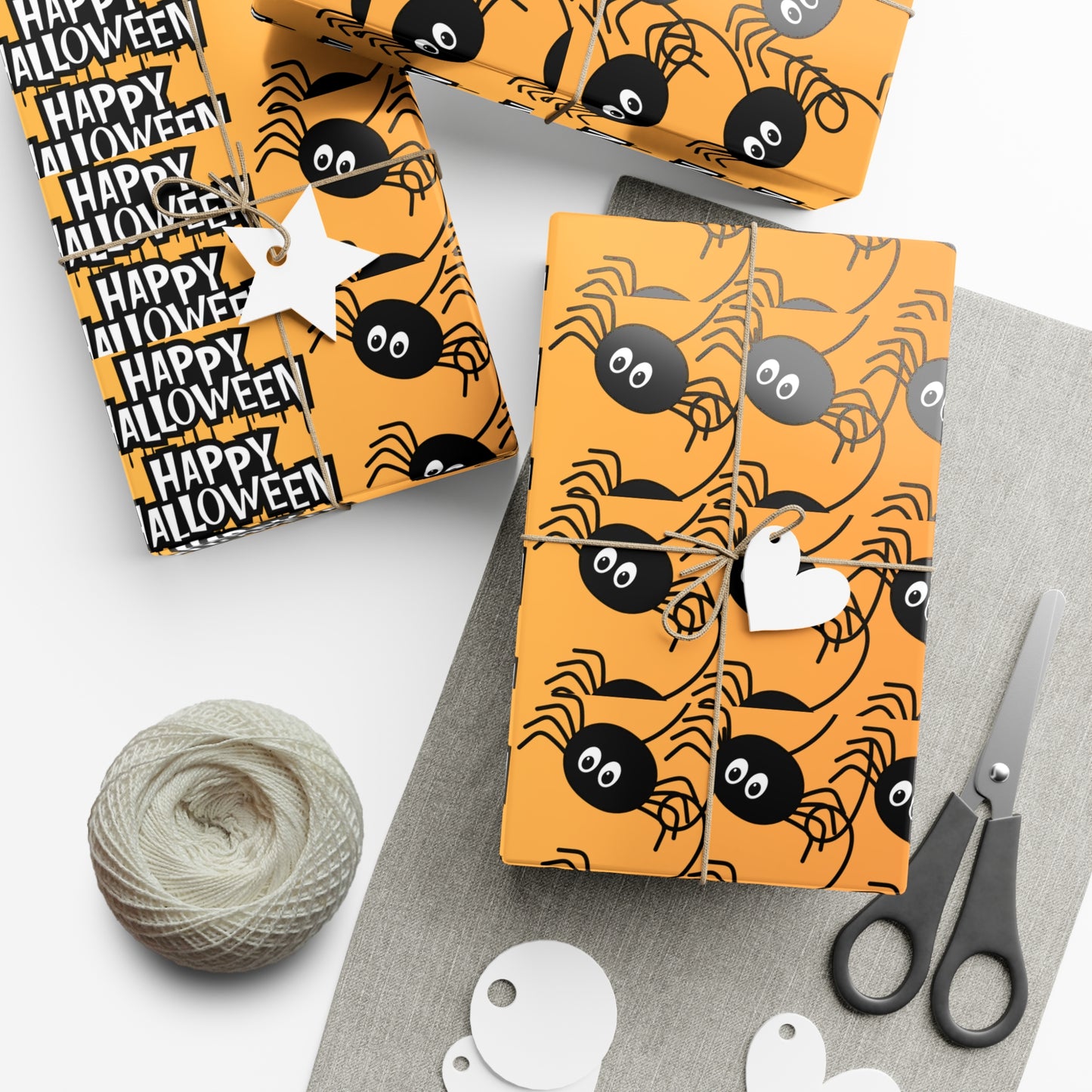 Halloween Spider - Gift Wrap Papers