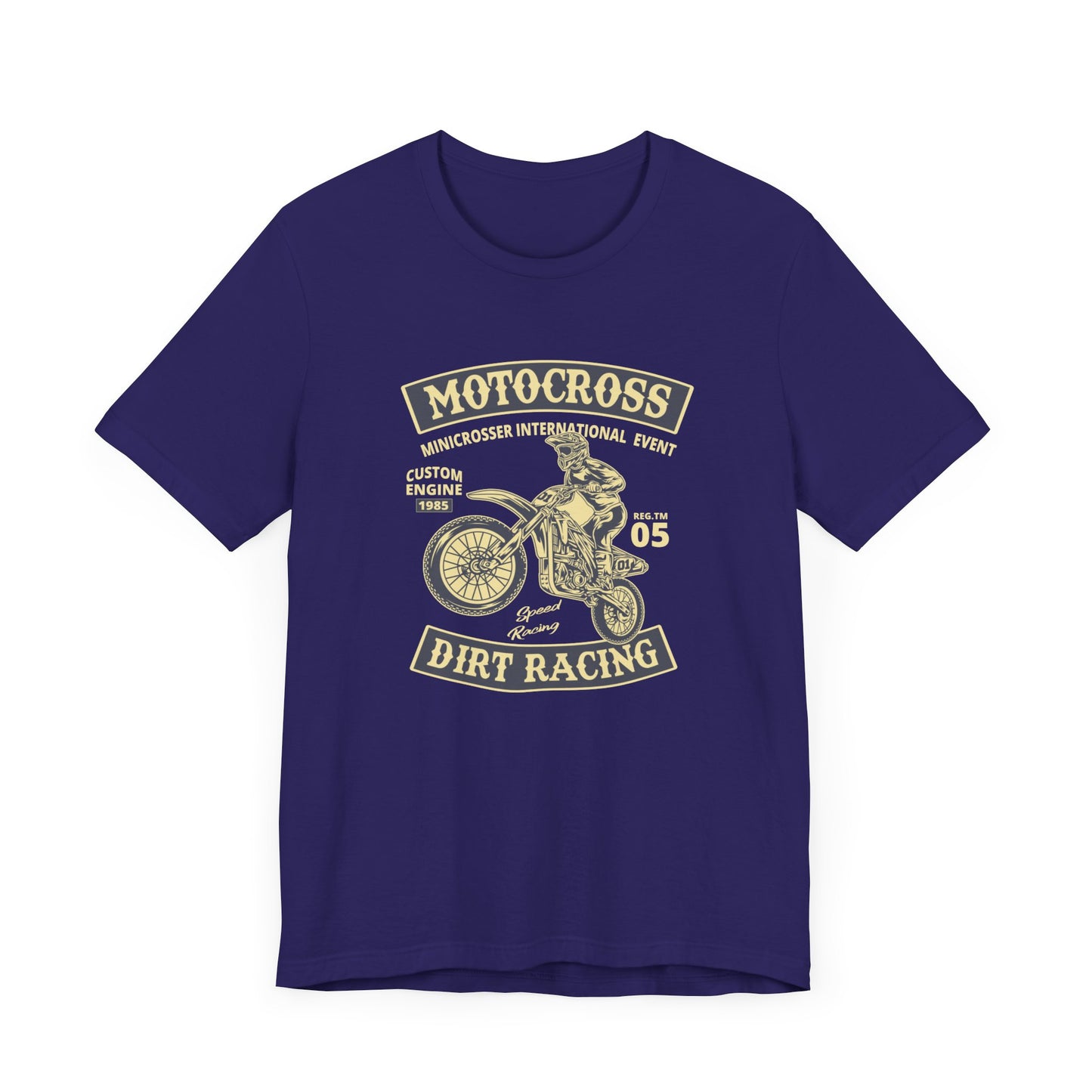 Motocross, Dirt Racing - Unisex Jersey Short Sleeve Tee