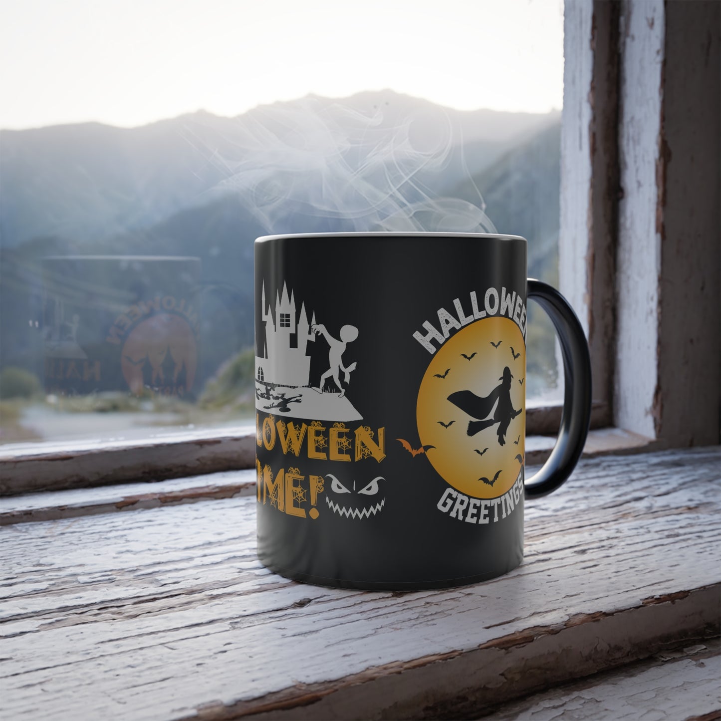 Halloween Time - Color Morphing Mug, 11oz