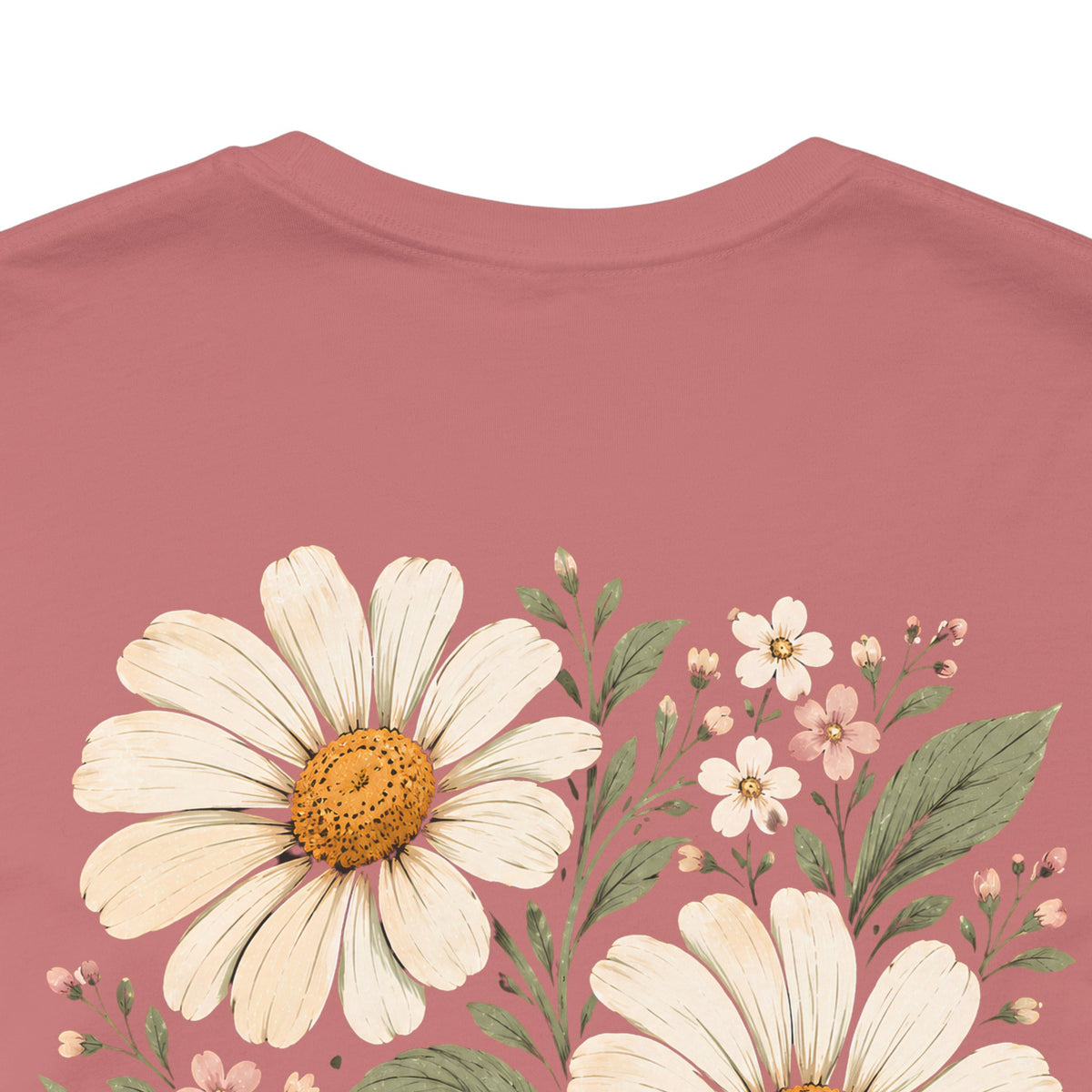Daisy Garden T-Shirt, Vintage Floral Graphic Tee - 14985
