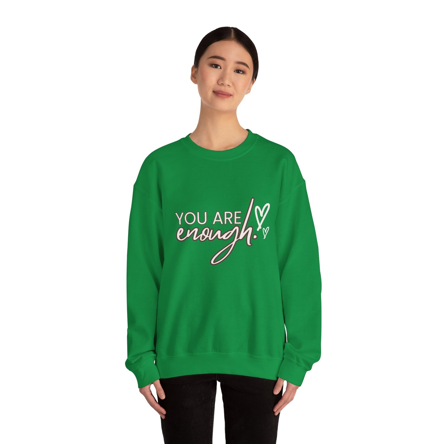 You Are Enough - Unisex Heavy Blend™ Crewneck Sweatshirt