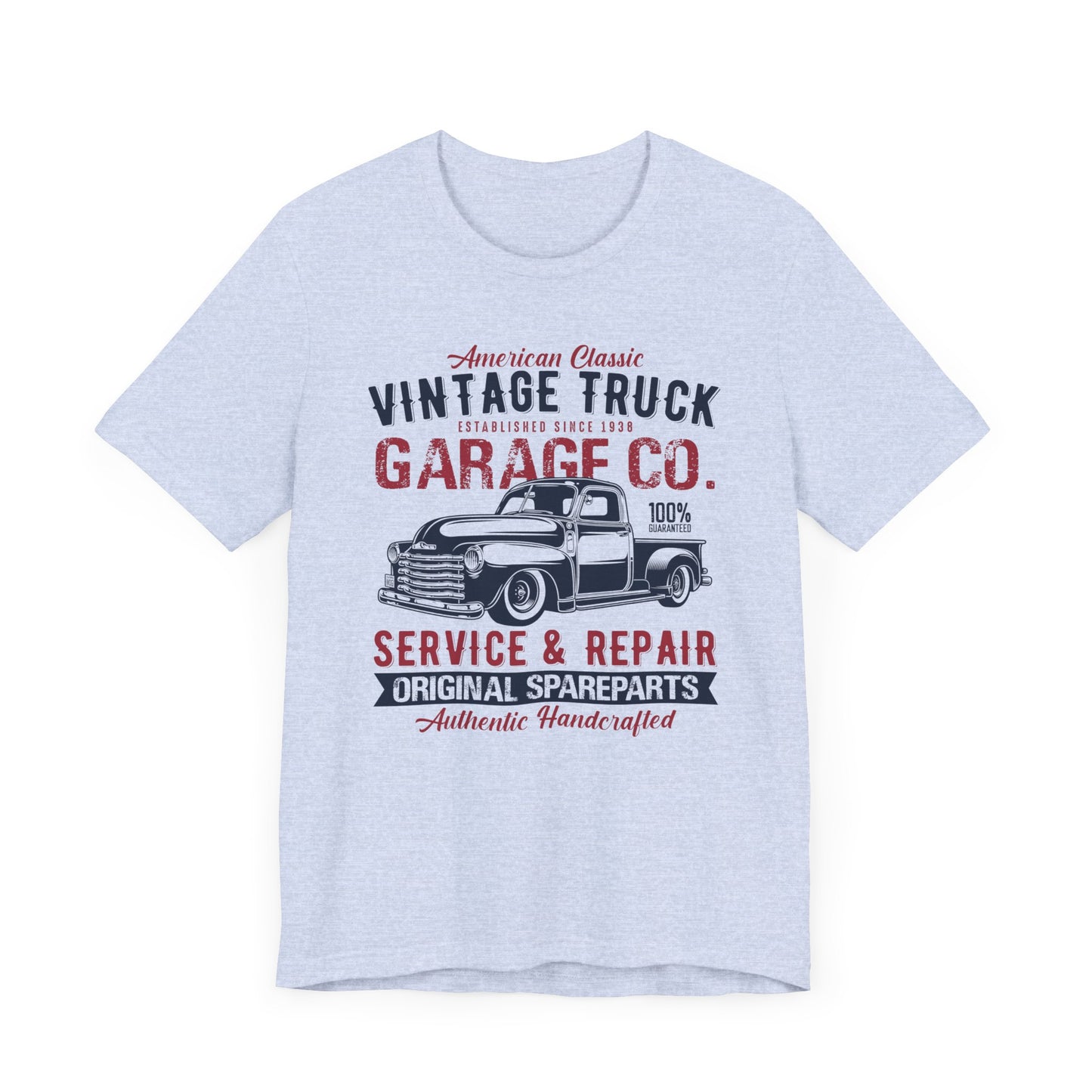 American Classic Vintage Truck - Unisex Jersey Short Sleeve Tee - 12611
