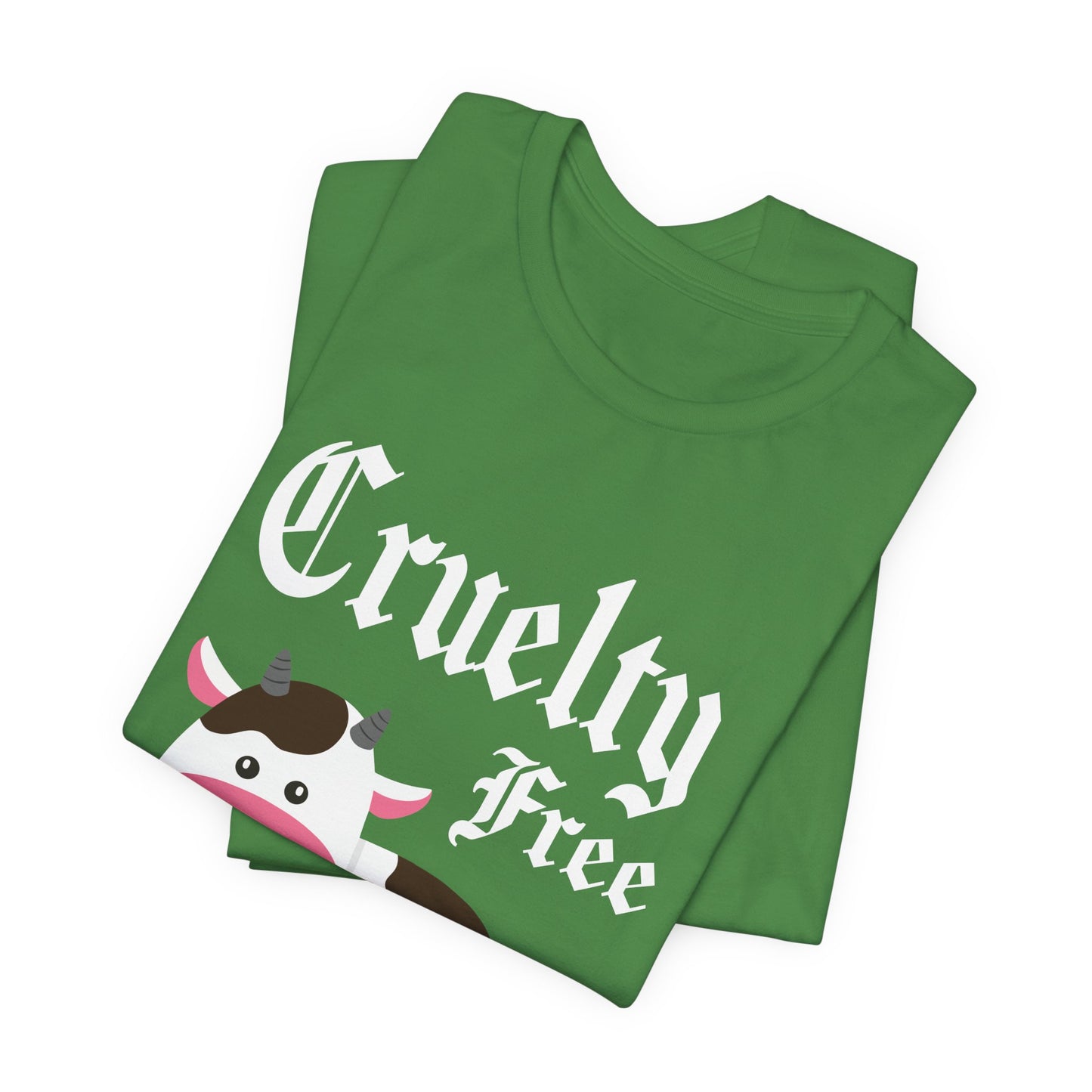 Vegan: Cruelty Free - Unisex Jersey Short Sleeve Tee