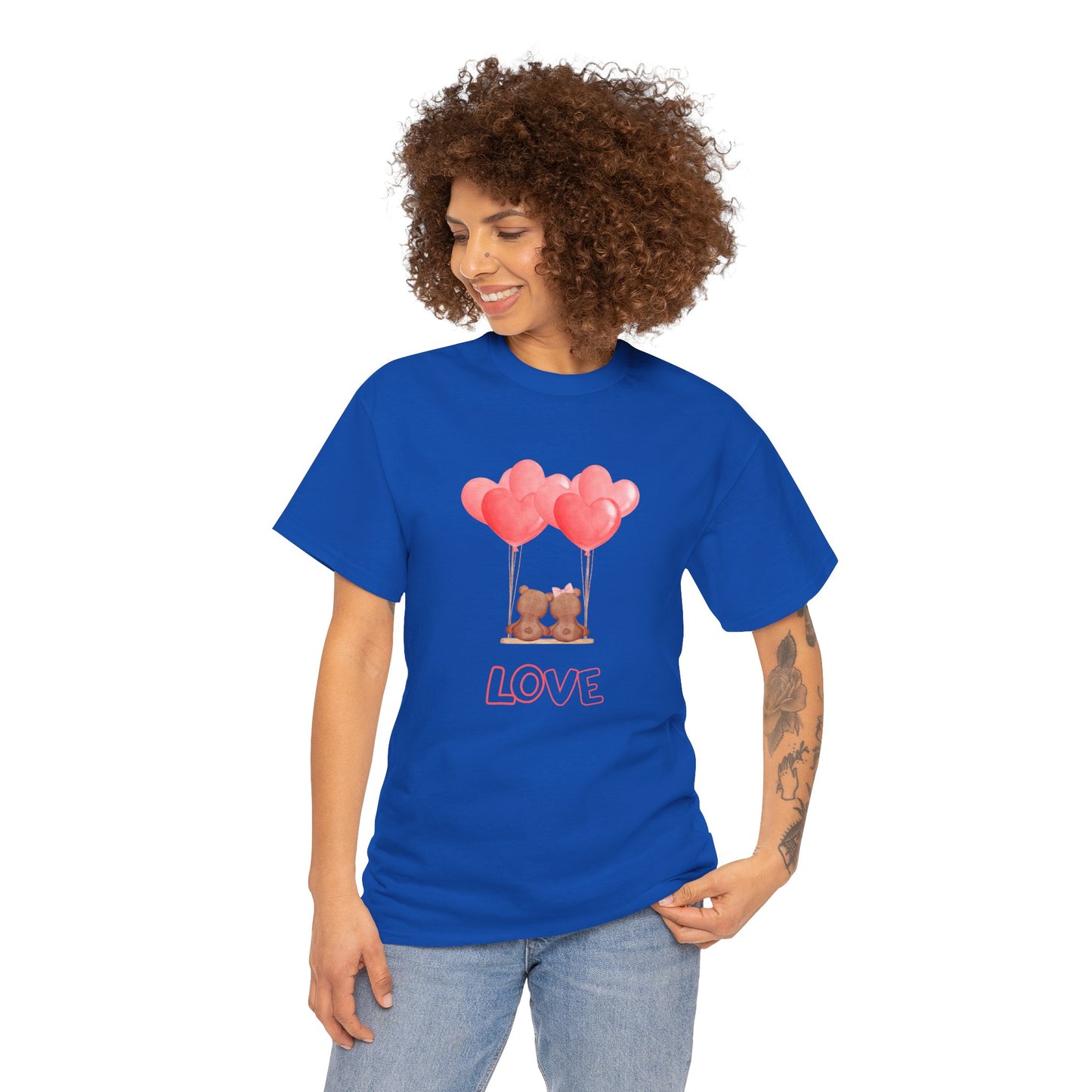 Valentine's, Love - Unisex Heavy Cotton Tee - 11441