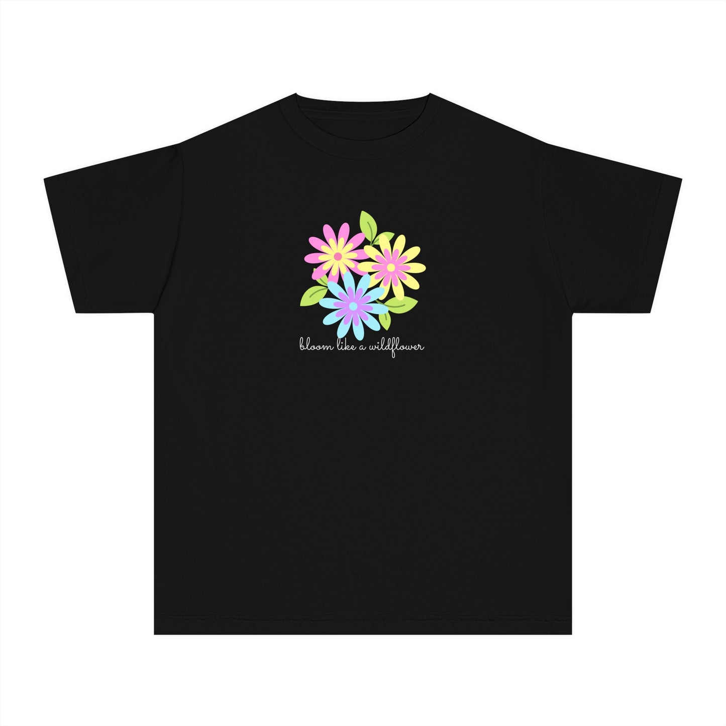 Bright Flower Youth Midweight Tee