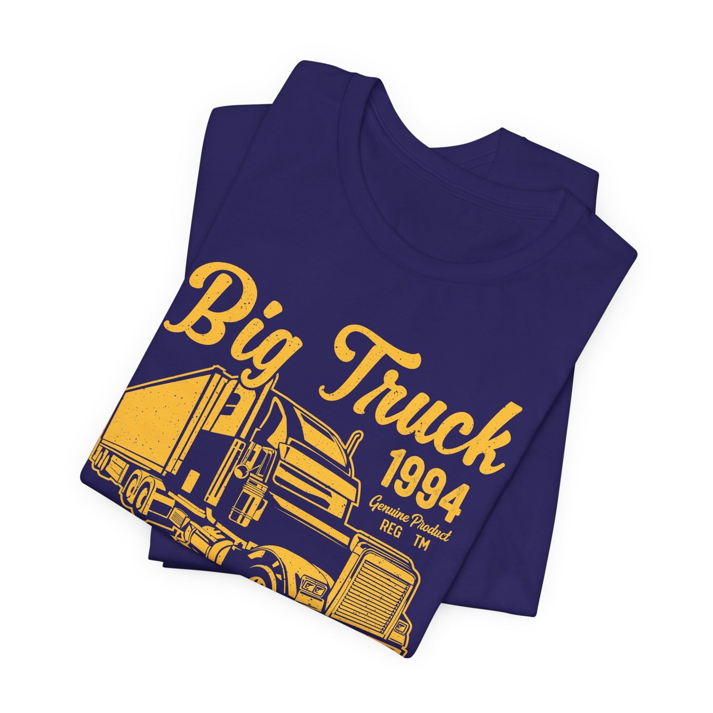 Car & Truck: Big Truck, Iron & Wheels - Unisex Jersey Short Sleeve Tee - 12572