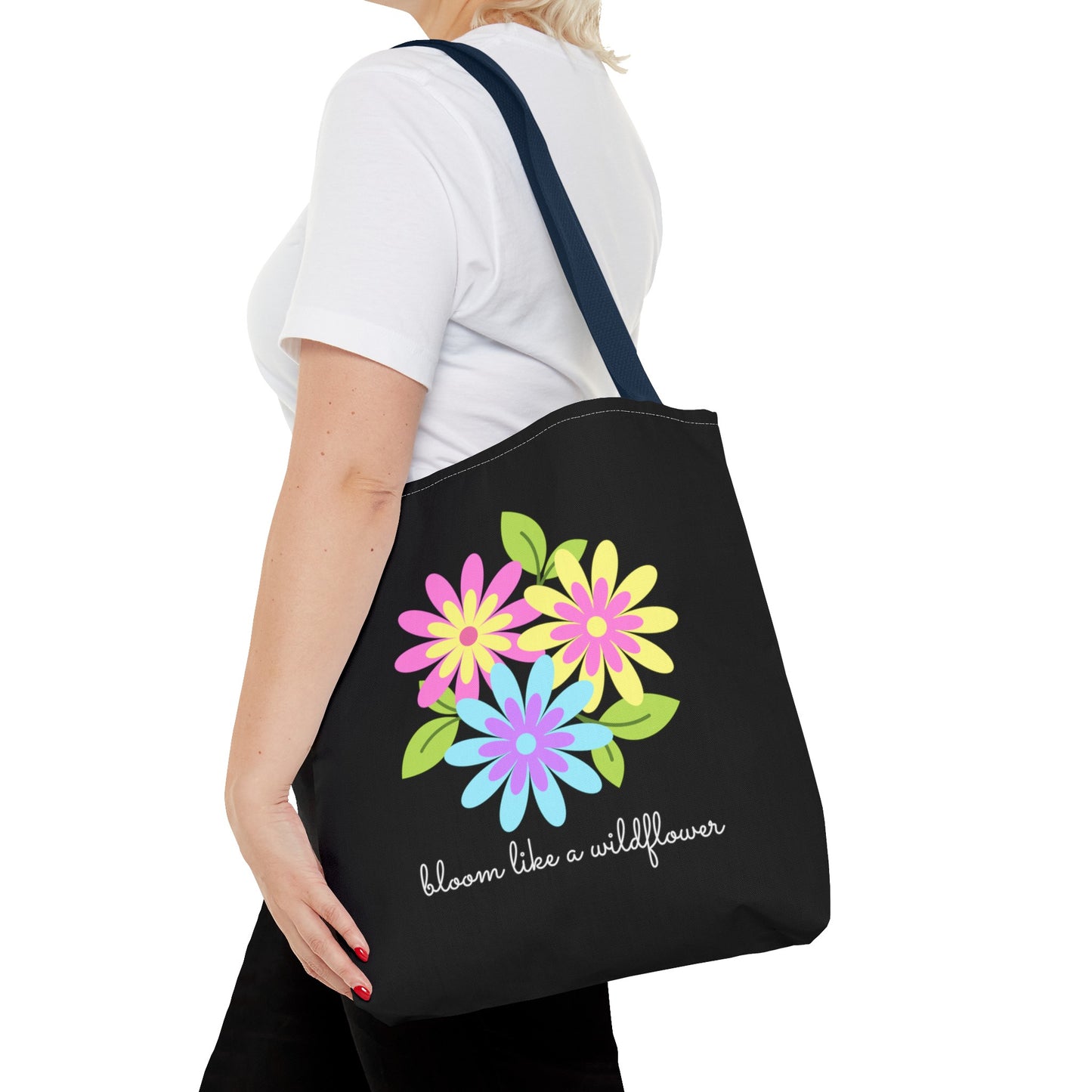 Bright Flower Tote Bag (AOP)