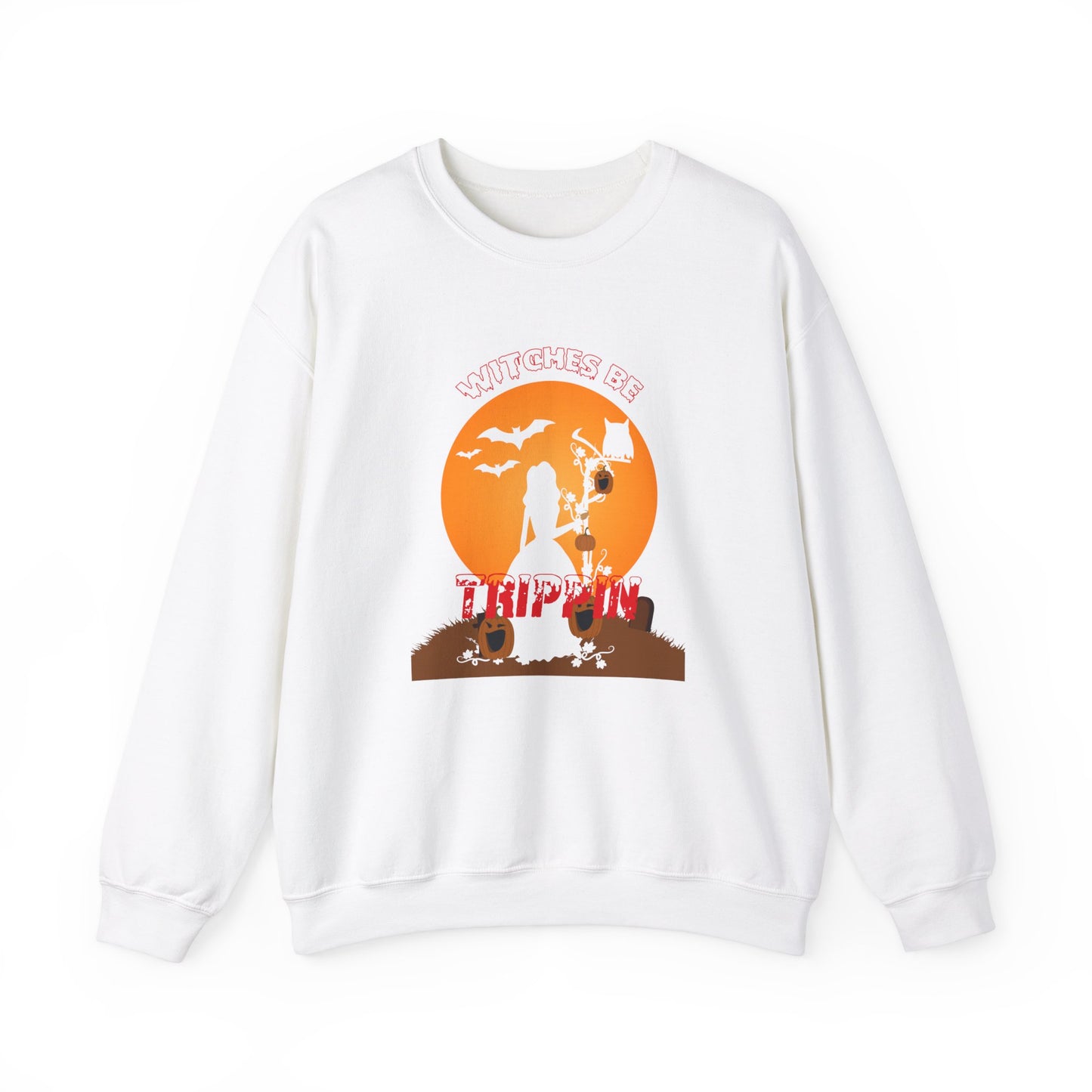 Witches Be Trippin - Unisex Heavy Blend™ Crewneck Sweatshirt