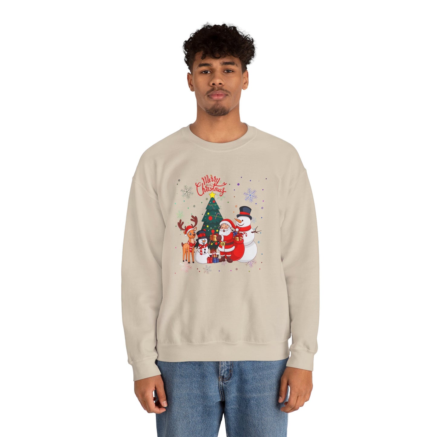 Merry Christmas - Unisex Heavy Blend™ Crewneck Sweatshirt